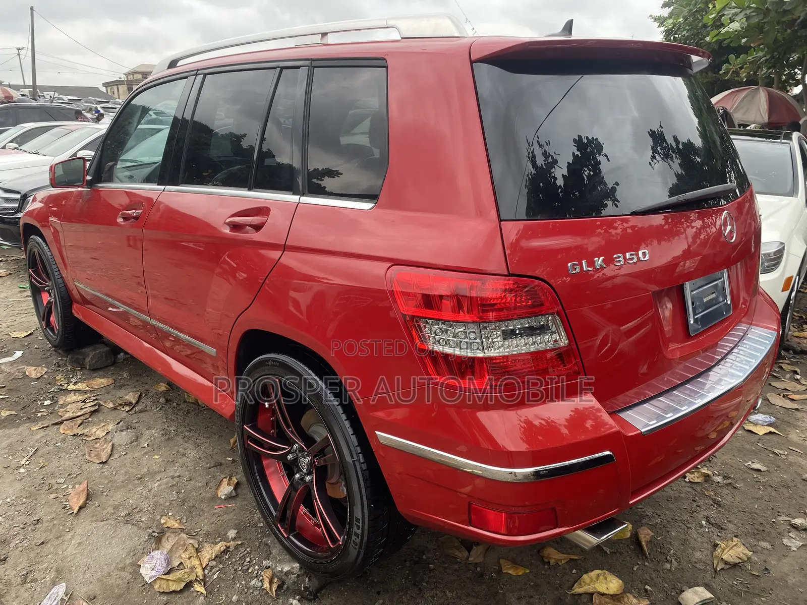 Mercedes-Benz GLK-Class 350 4MATIC 2010 Red