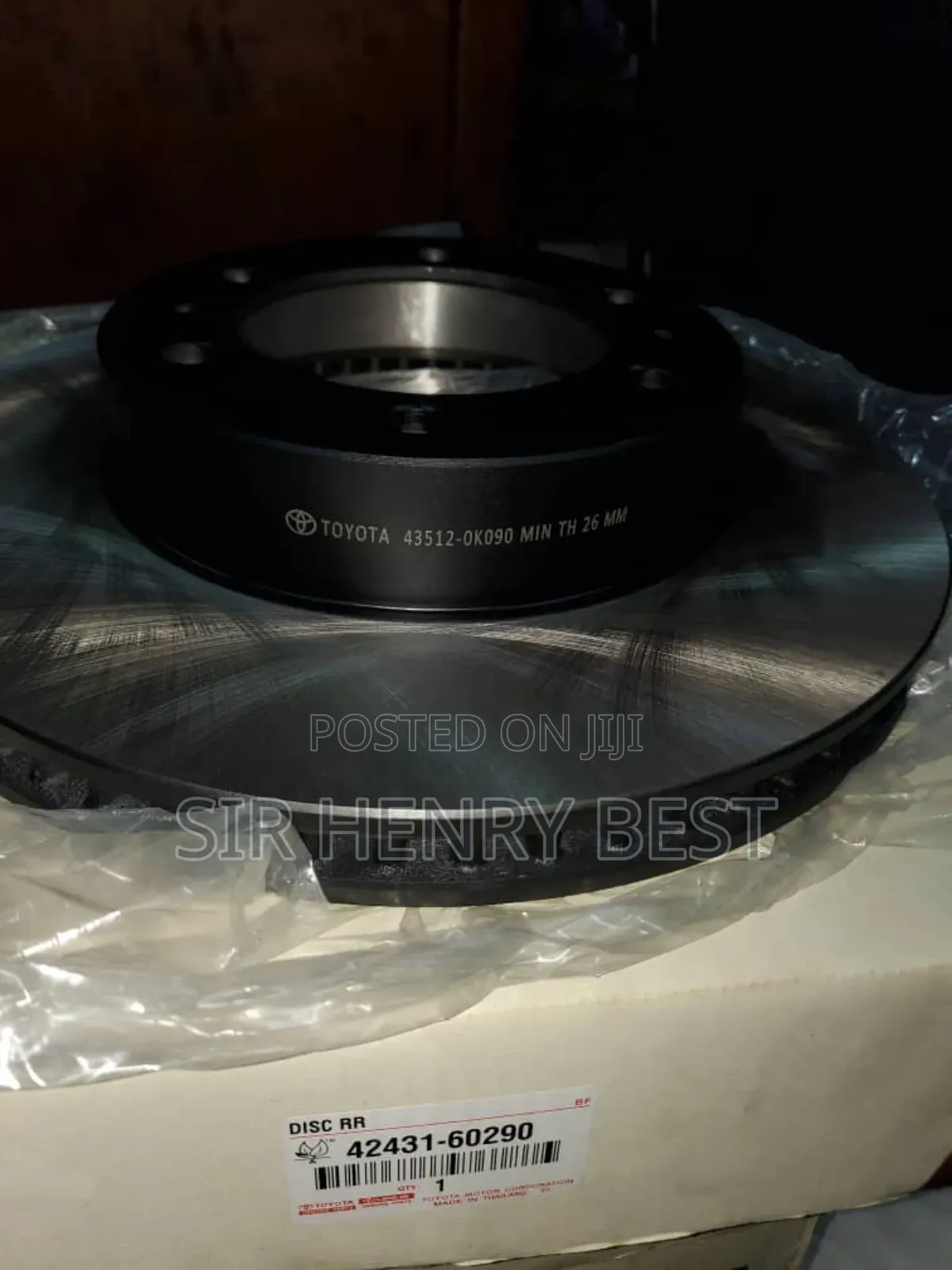 Front Brake Disc Toyota Forthuner/ Hilux 2015/22