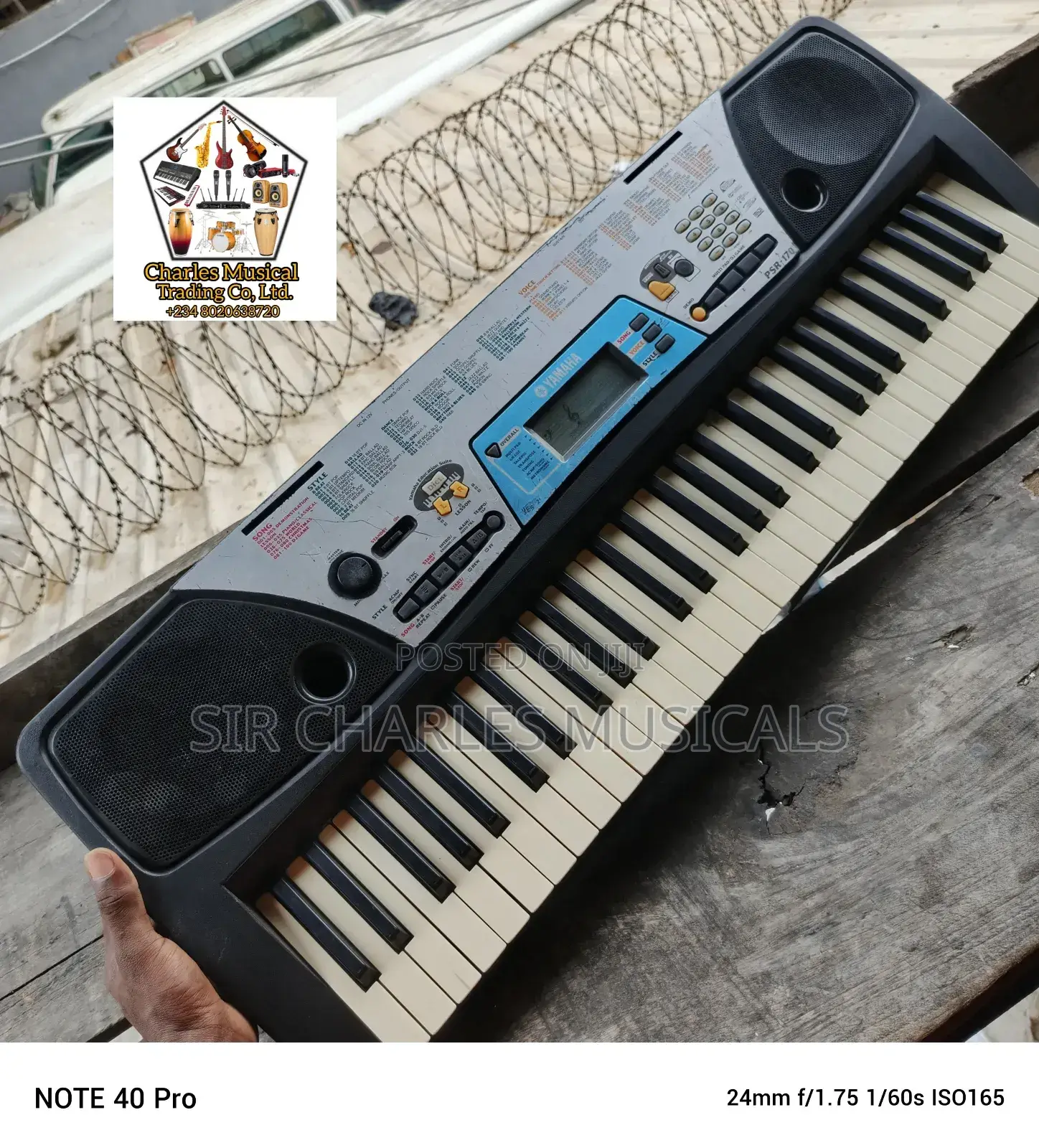 Original Yamaha PSR 170 Keyboard