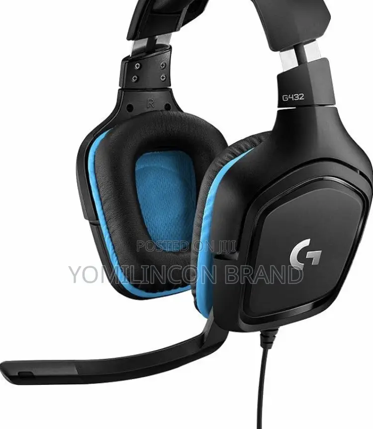 Logitech G432 Wired Gaming Headset, 7.1 Surround Sound
