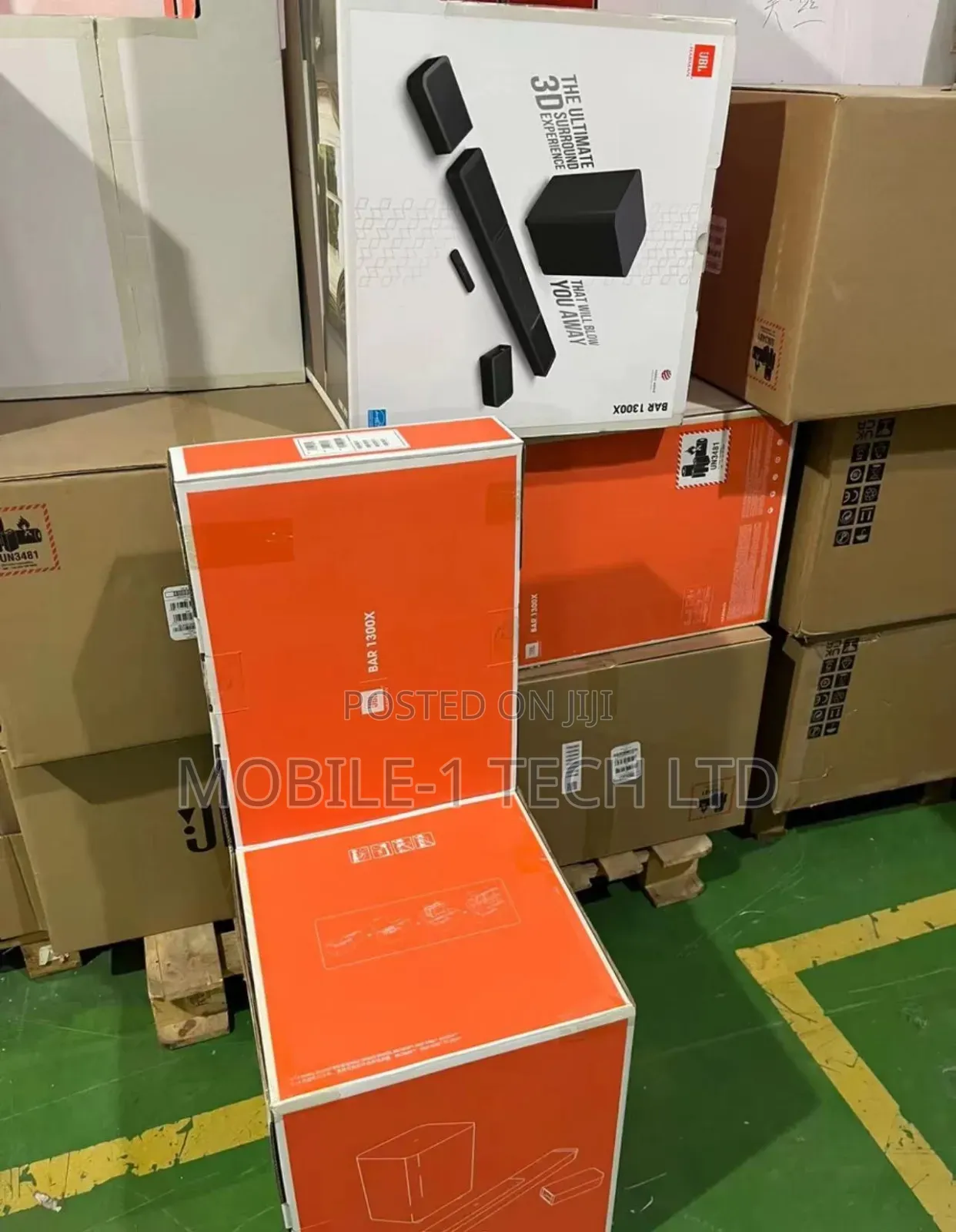 JBL Bar 1300x Ai Powered 12 Inch Subwoofer (American Version)