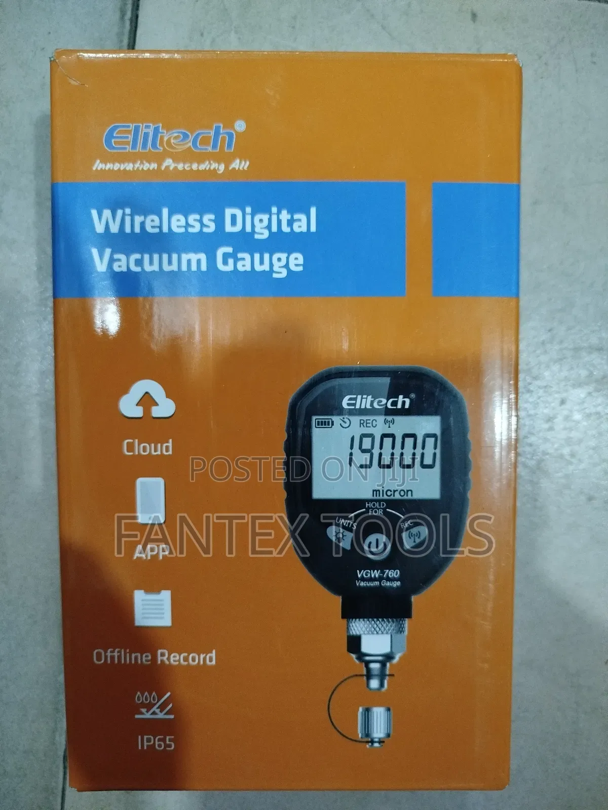 Wireless Digital Vacuum Gauge.