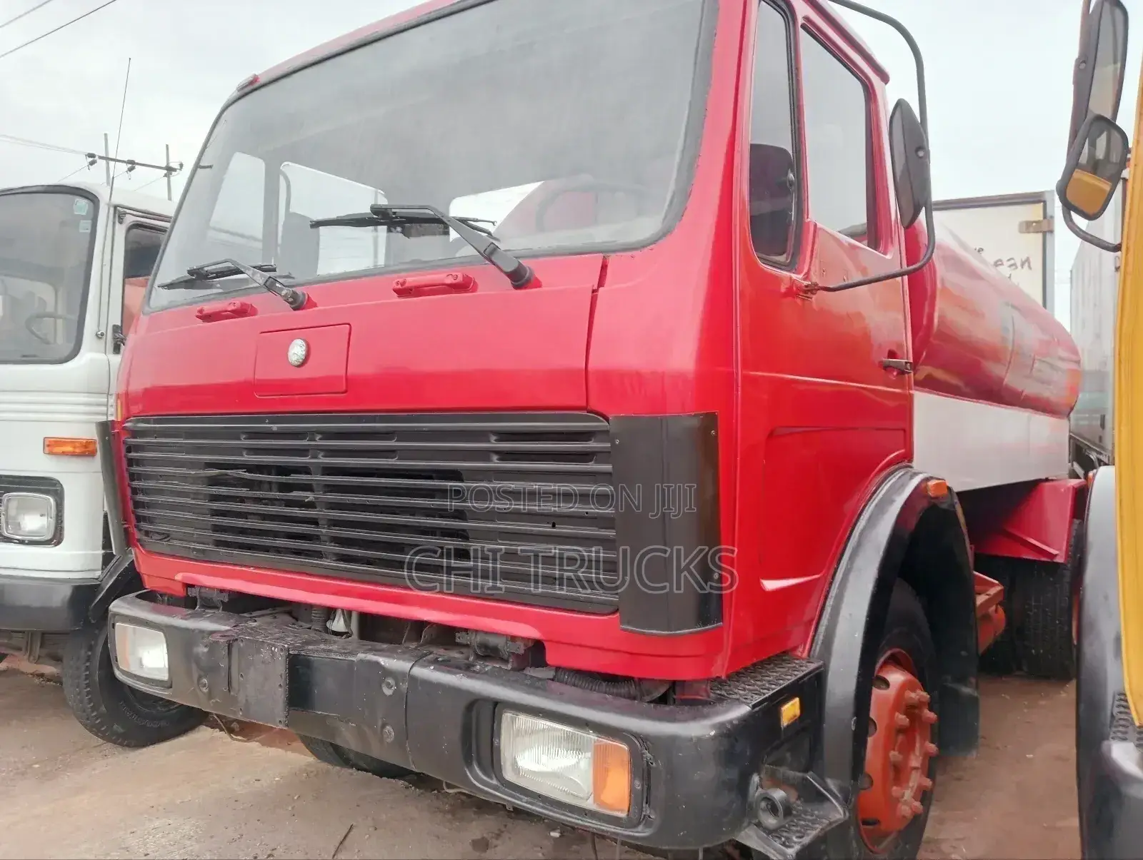 Mercedes Benz Water Tanker Truck 13lt Red Colour