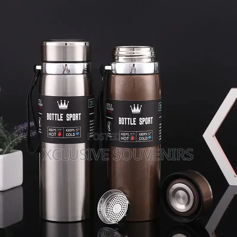 Double-wall 1000ml Stainless Steel Vacuum Flasks