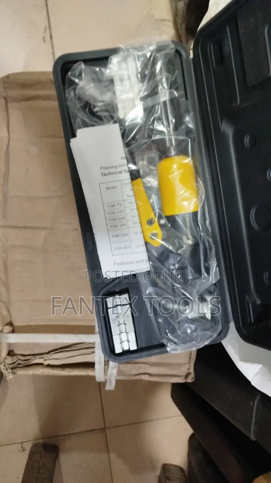 Hydraulic Crimping Tool 16 to 70mm