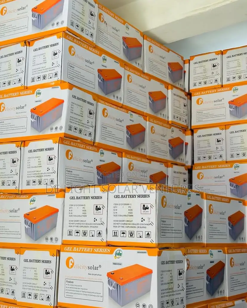 Felicity 200ah Dry Cell Batteries 12v Much Available