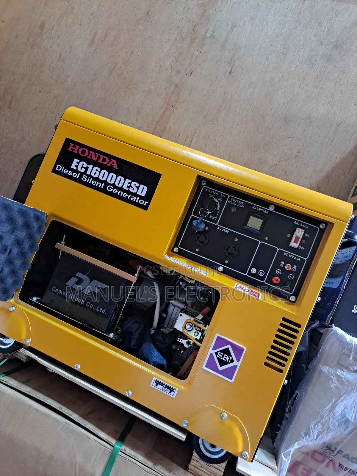 《》10kva Honda Diesel Soundproof Generator 100% Copper