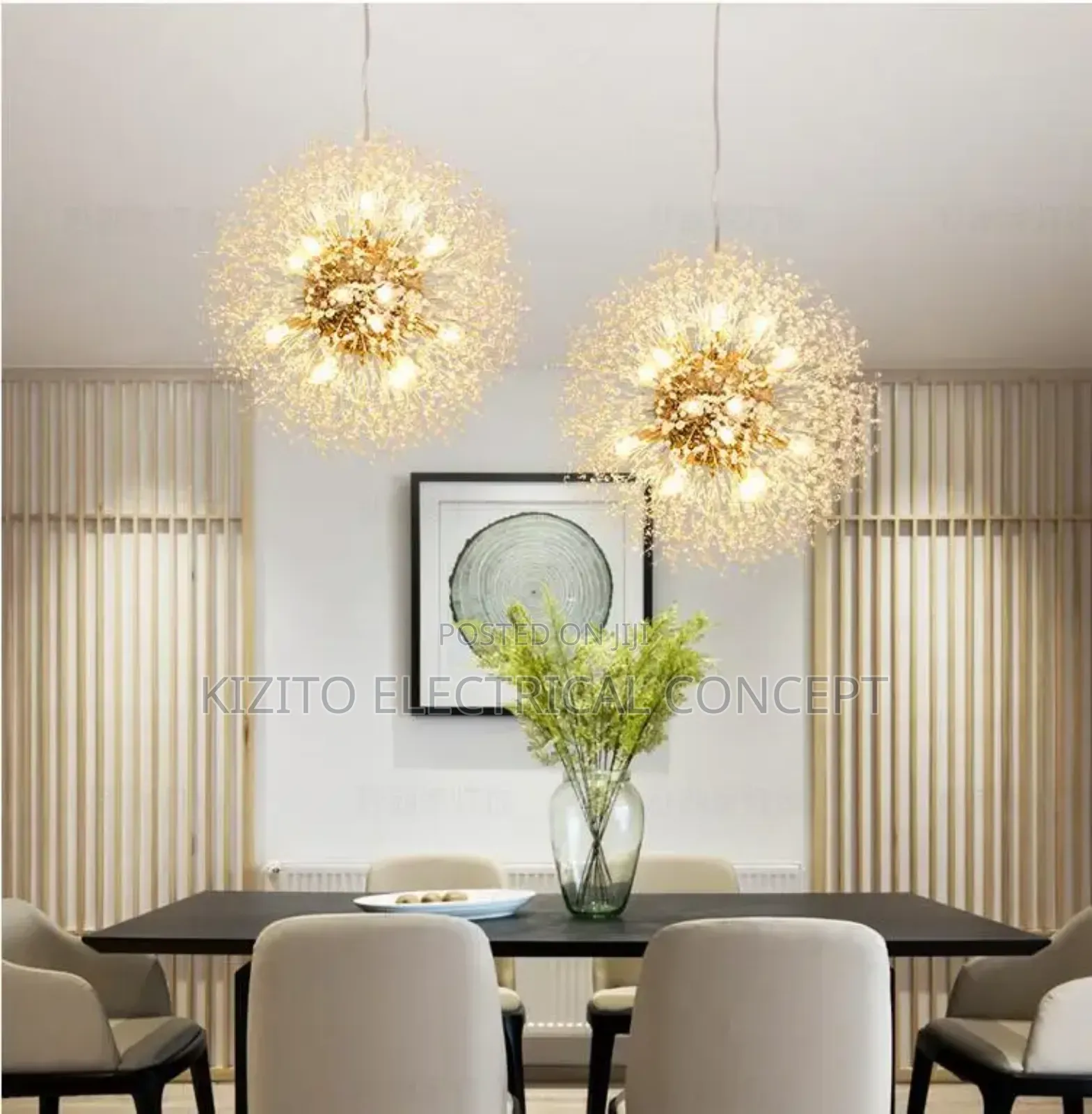 Luxury Dropping Minimalistic Pendant Chandalier