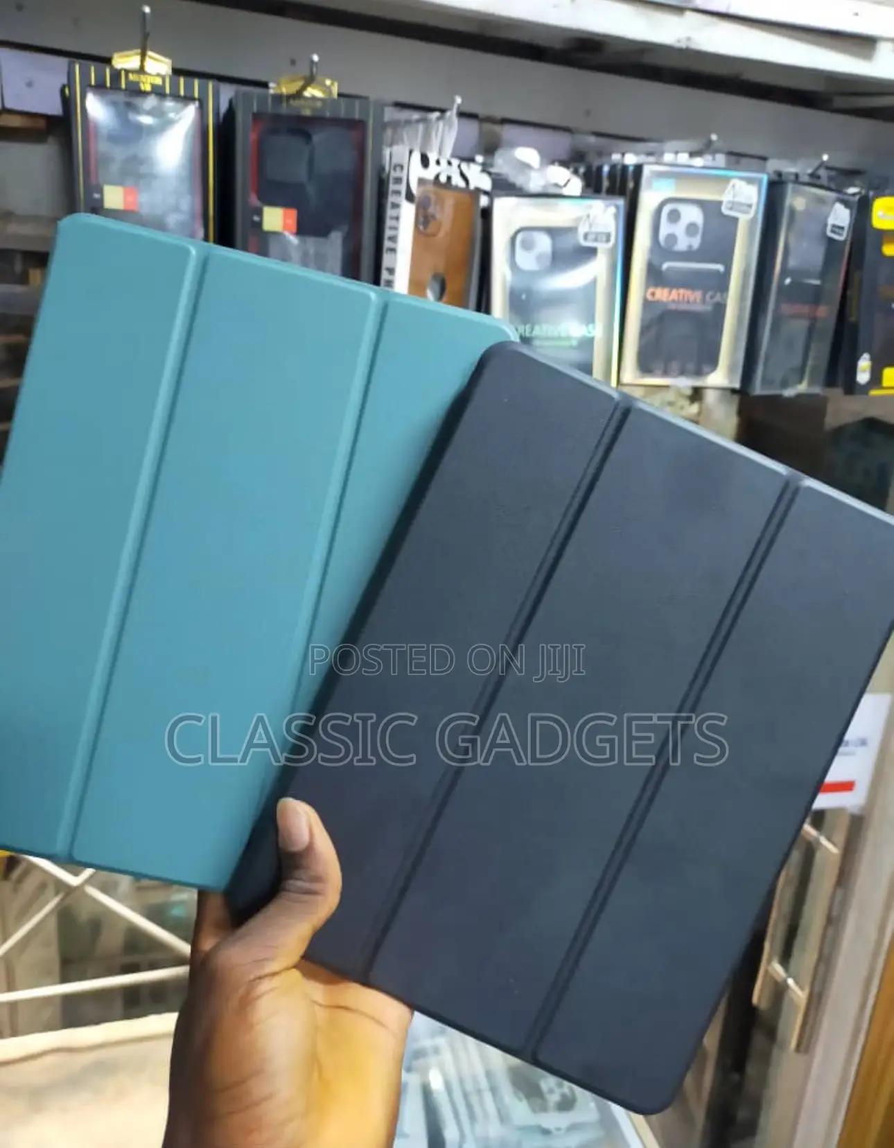 Smart Flip Cover With Auto Sleep/Wake for Samsung Tablets