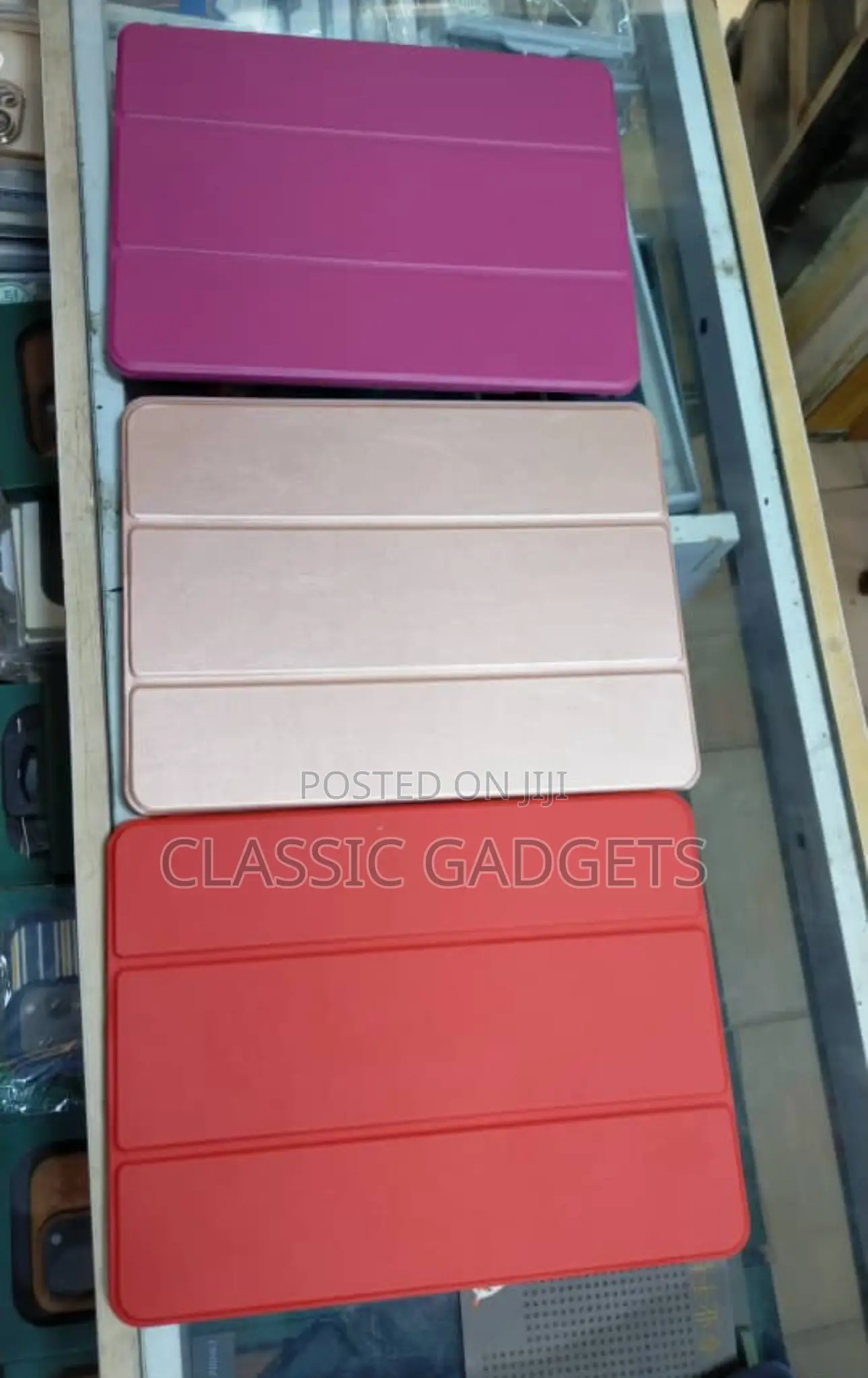 Smart Flip Cover With Auto Sleep/Wake for Samsung Tablets