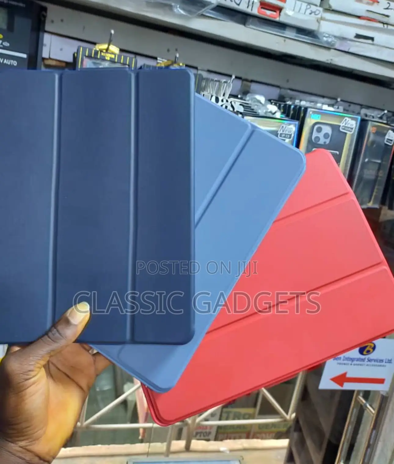 Smart Flip Cover With Auto Sleep/Wake for Samsung Tablets