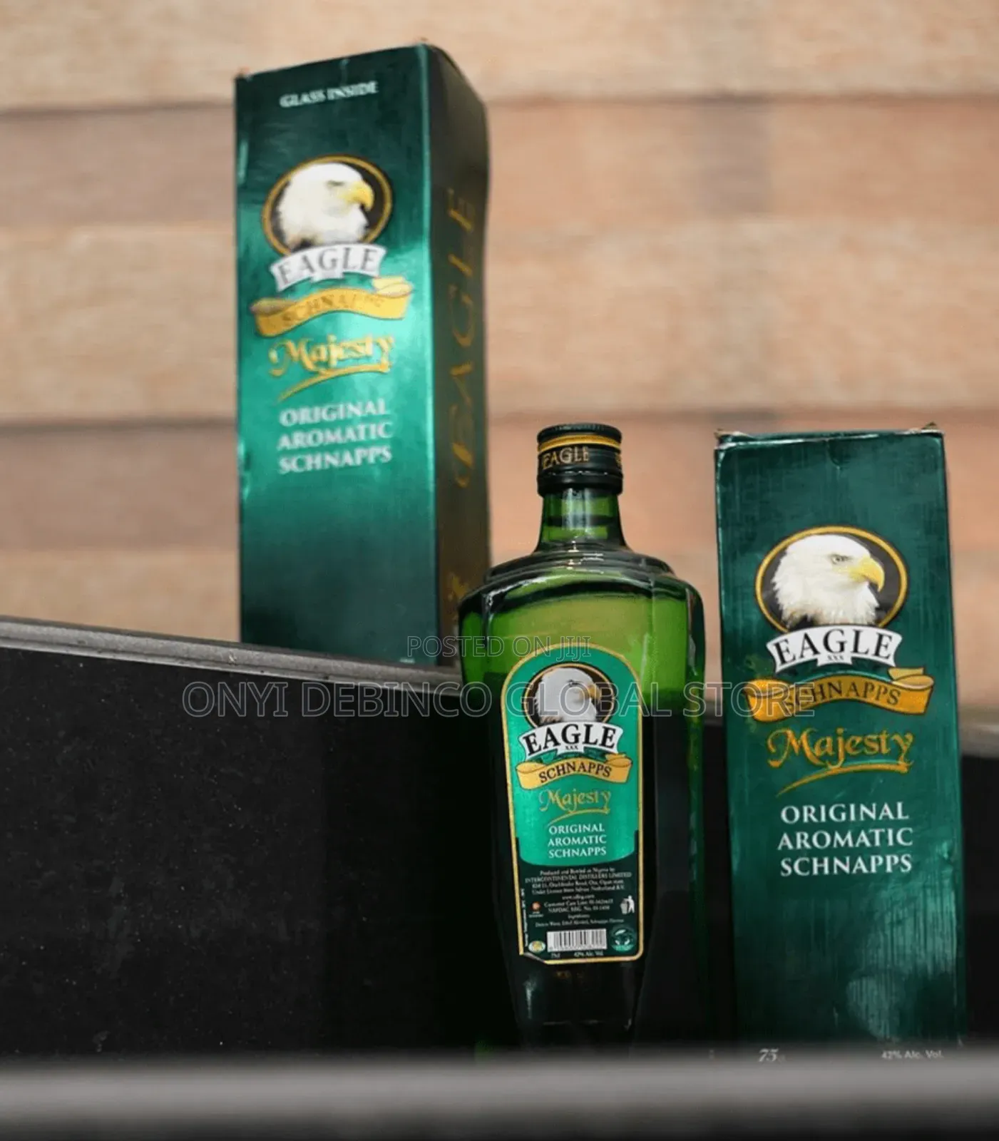 Original Aromatic Eagle Schnapps Culture Prayer Drink 75cl