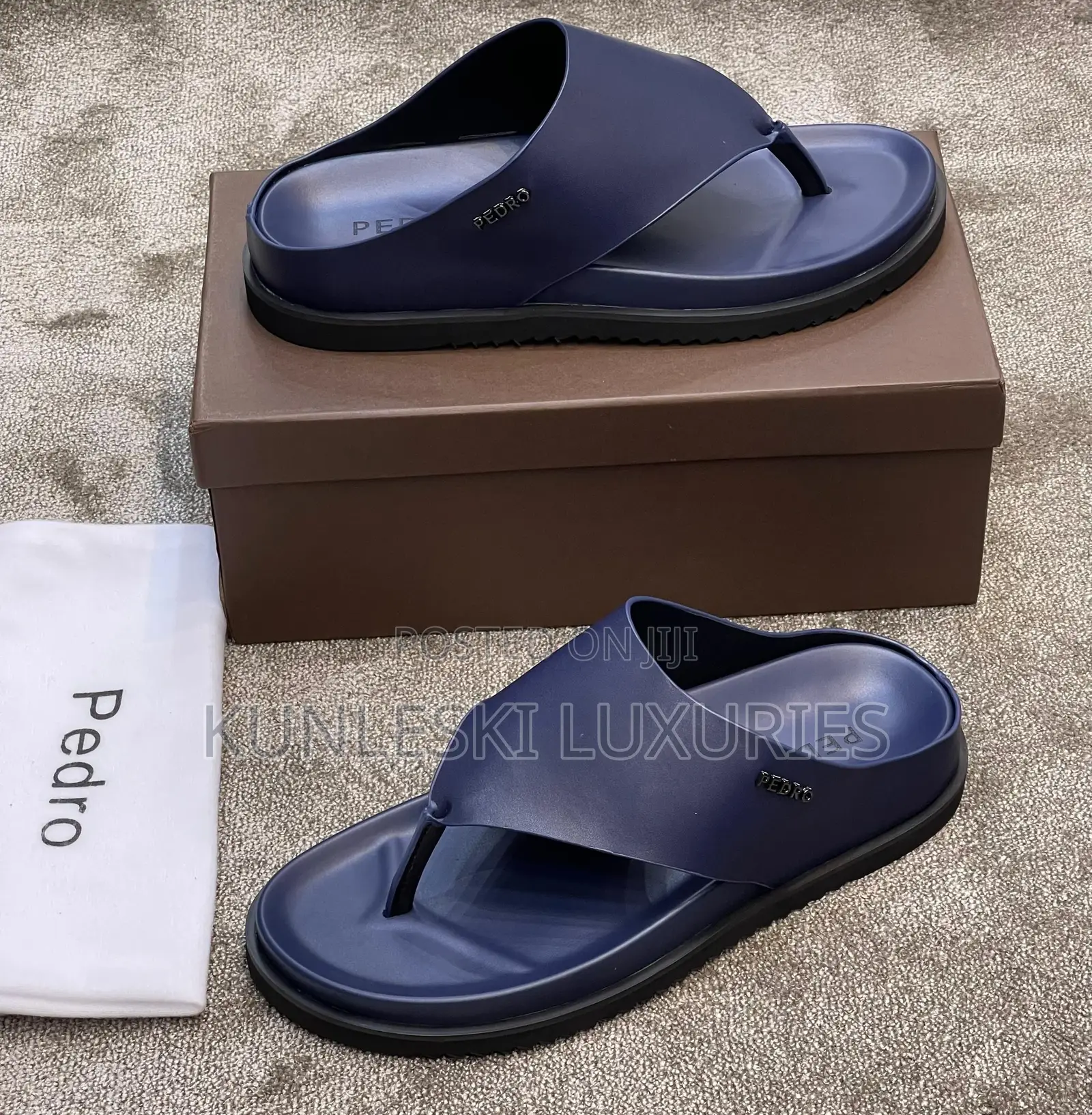 Original Pedro Luxury Leather Slippers for Men