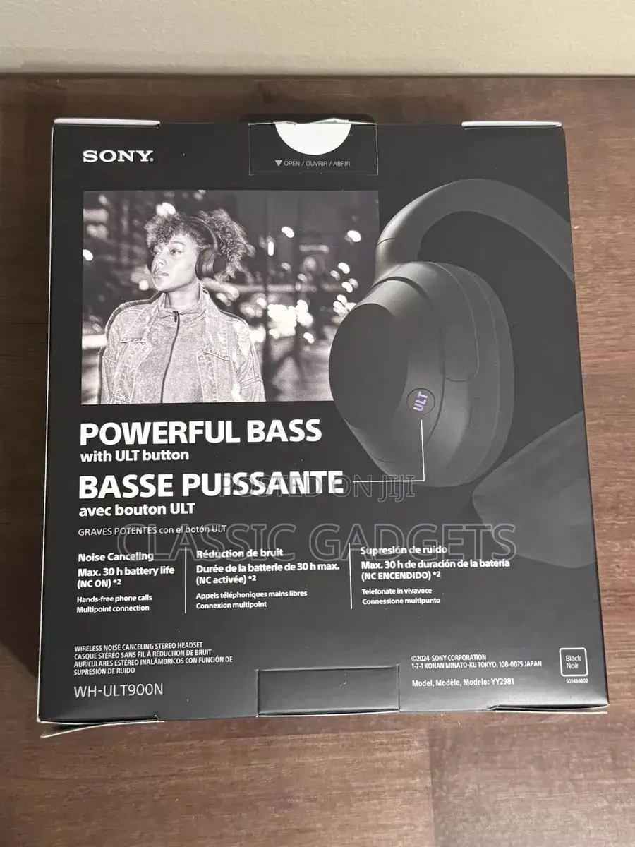 Sony ULT WEAR 900N Wireless Noise Canceling Headphones