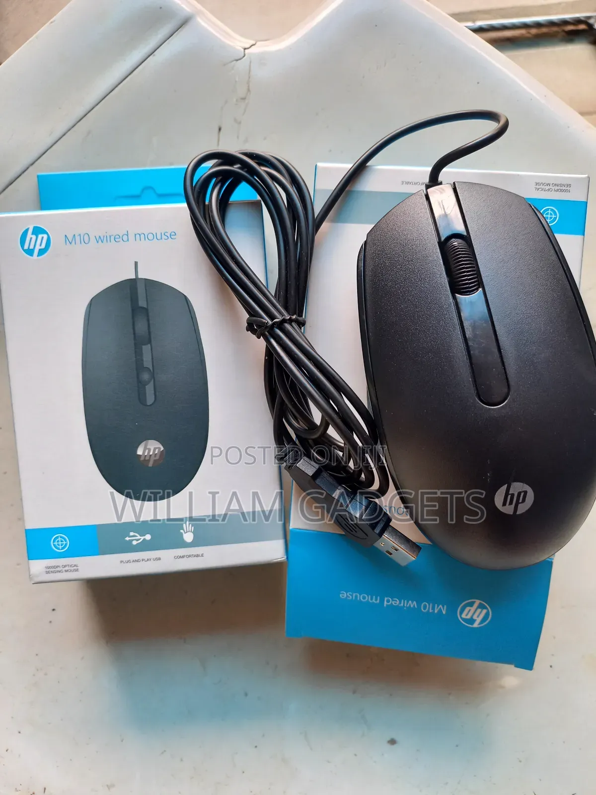 Hp Wired Mouse M10