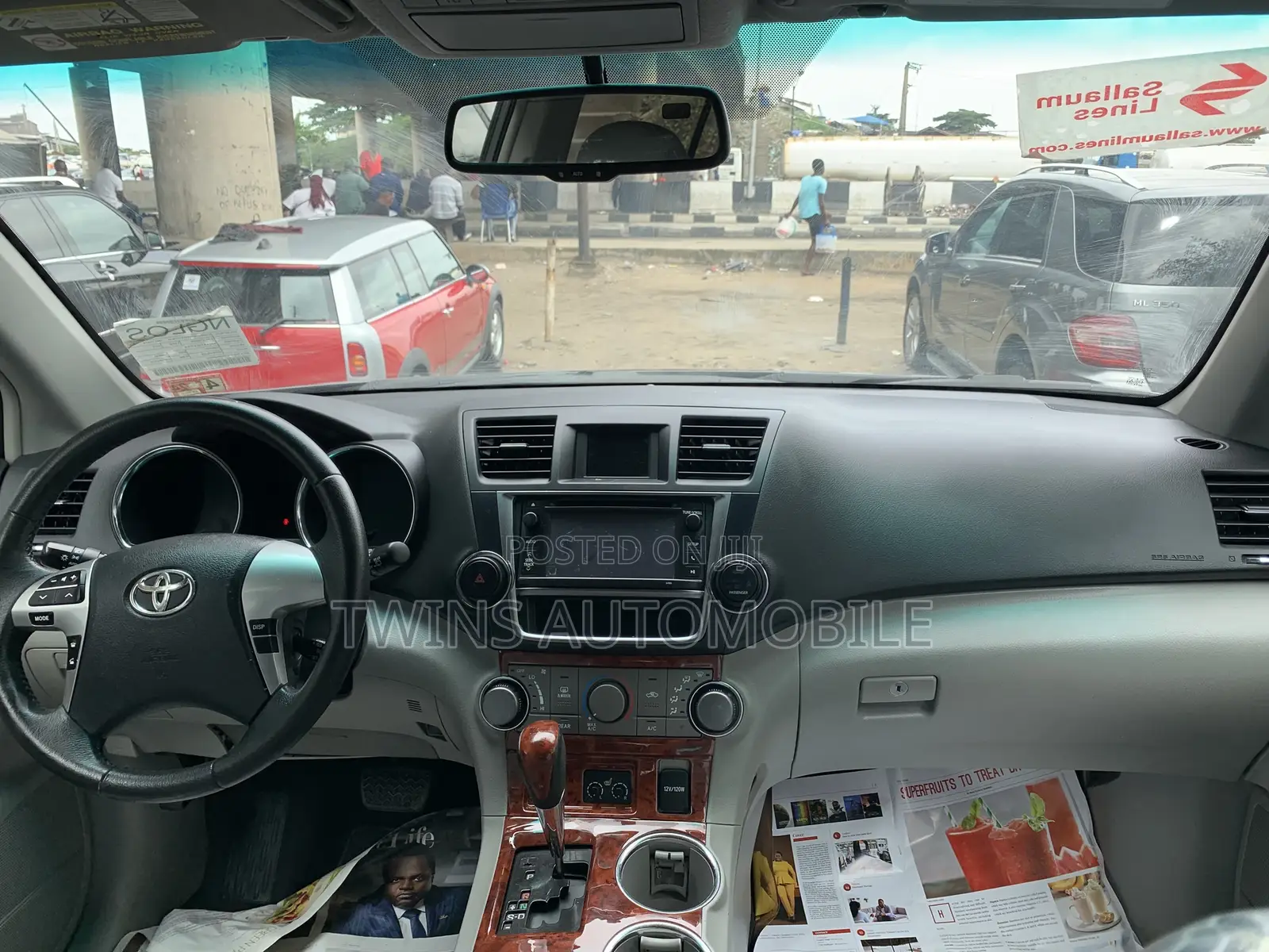 Toyota Highlander Limited 3.5l 4WD 2013 Gray