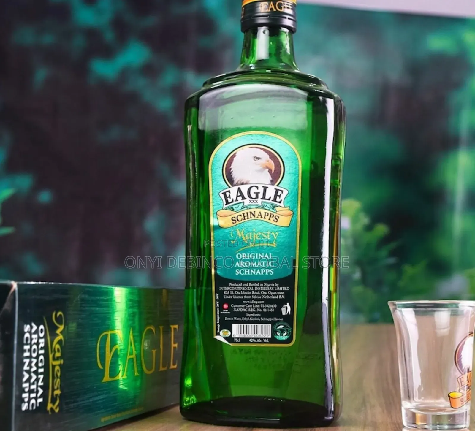 Original Aromatic Eagle Schnapps Culture Prayer Drink 75cl