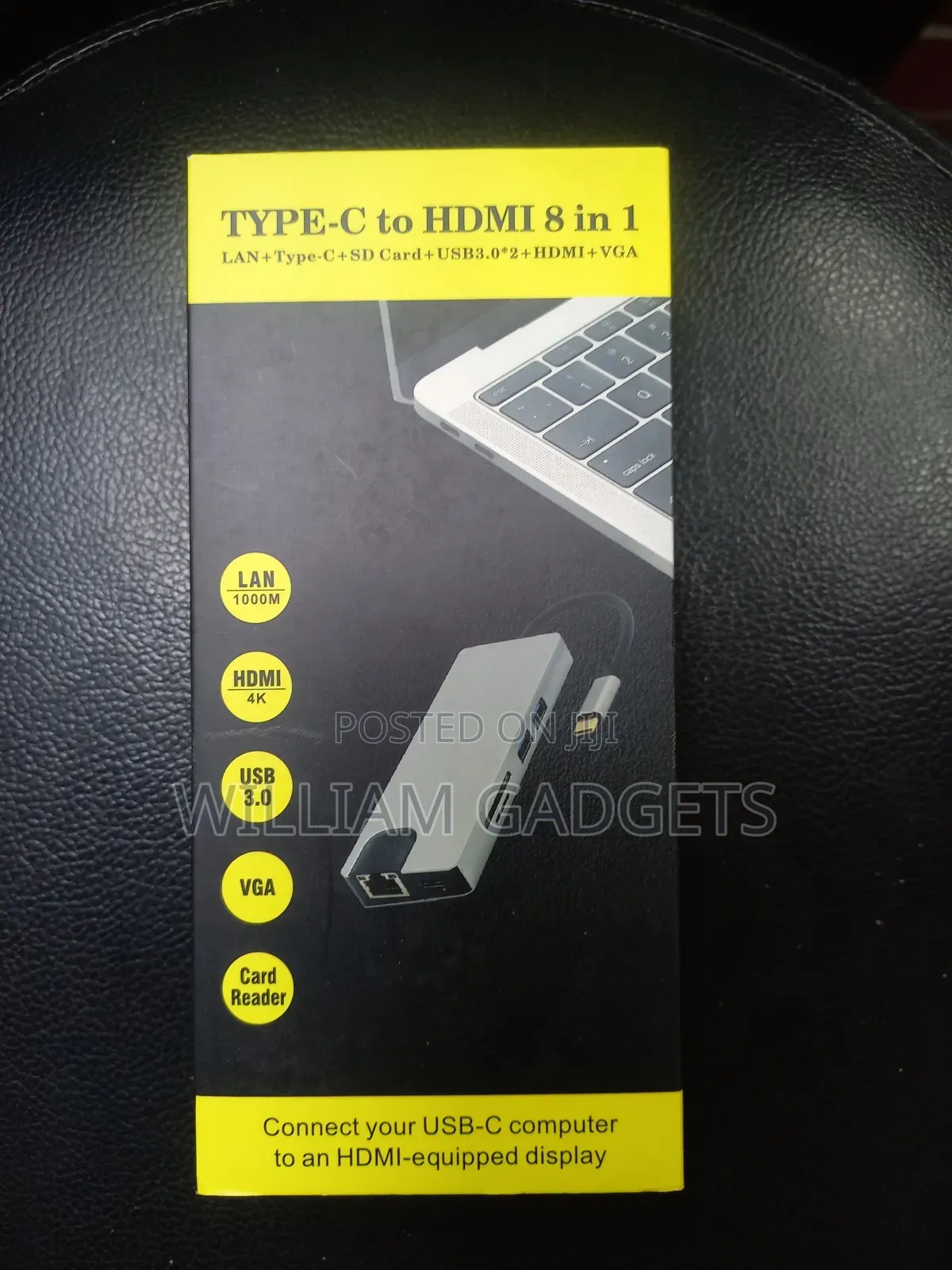 Type C to Hdmi 8in1 Adapter