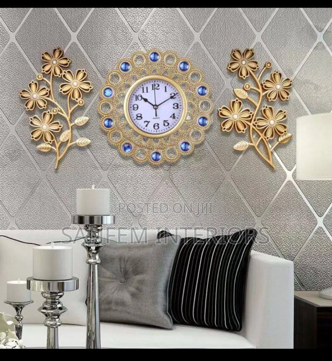 3 in 1 Decorative Wall Clock