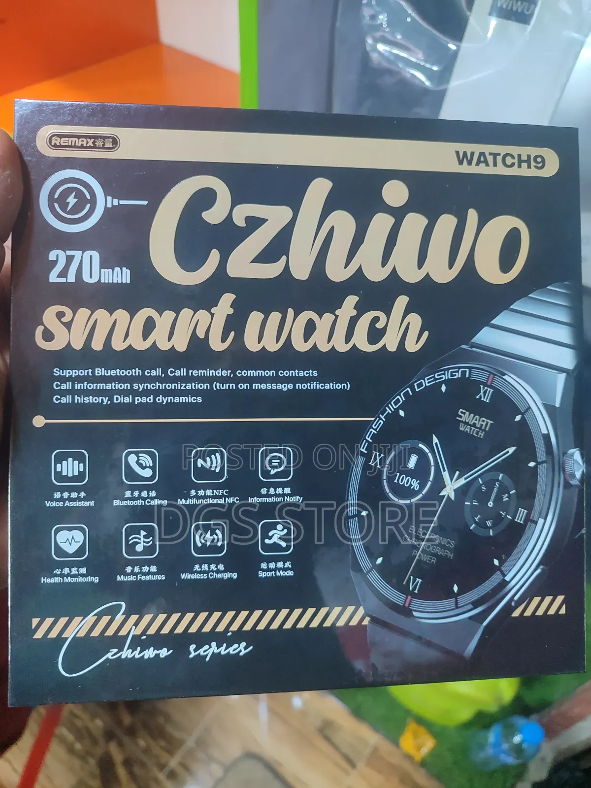 Remax Czhiwo Smart Watch Watch 9