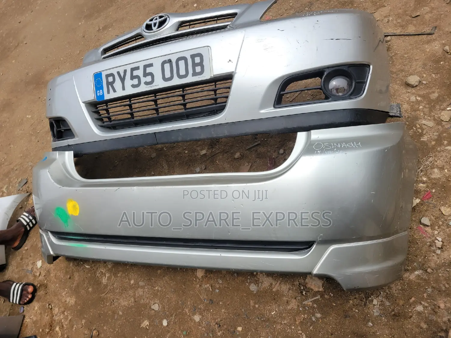 Corolla E Bumper Front and Back