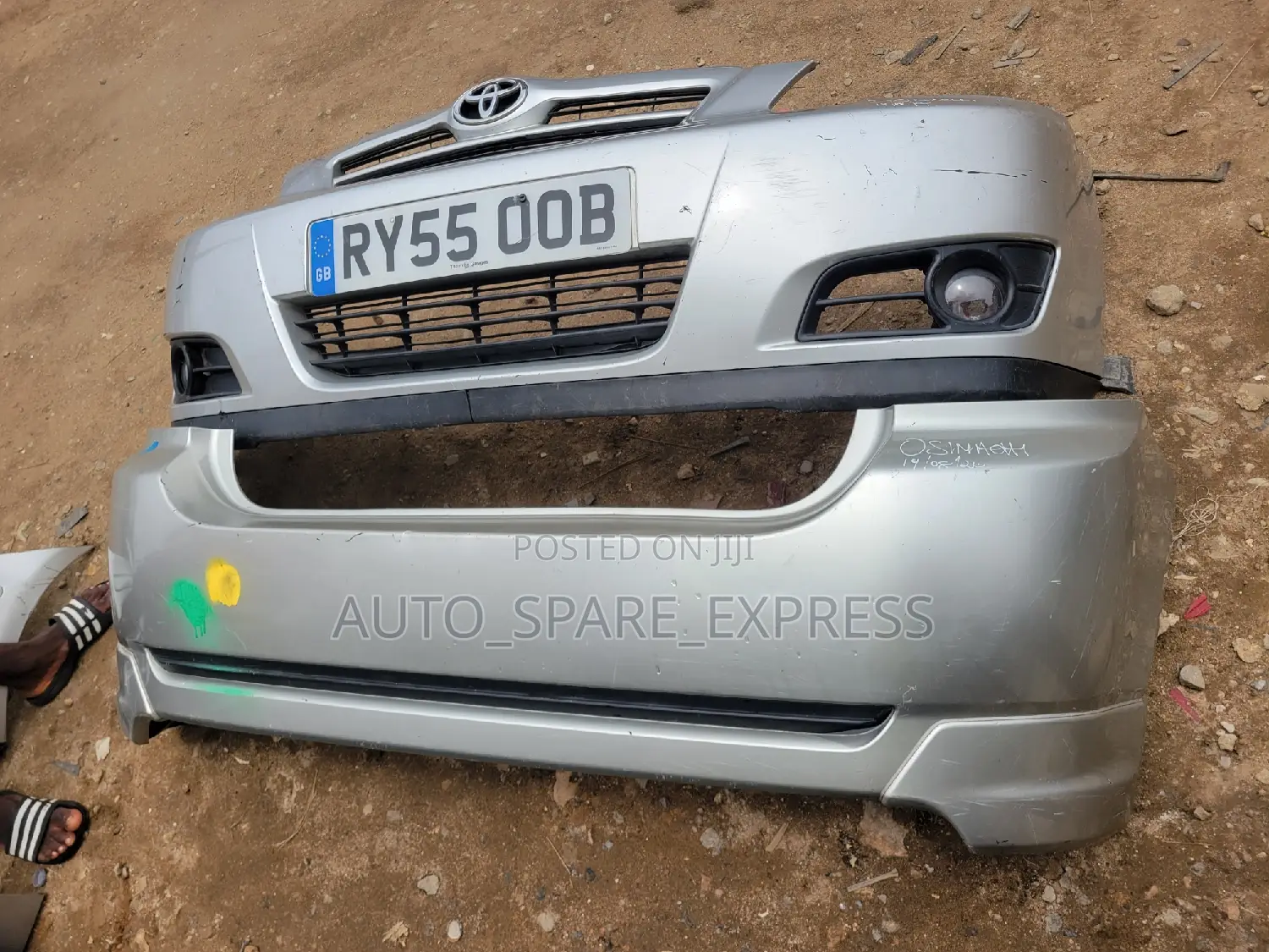 Corolla E Bumper Front and Back