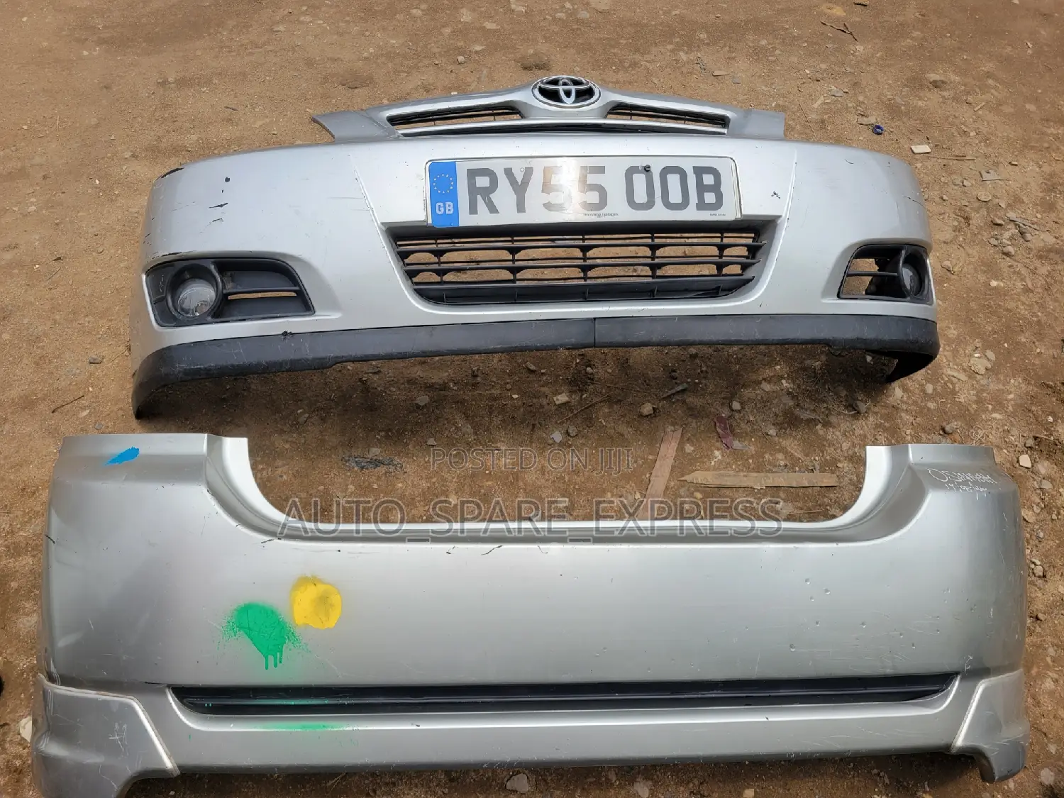 Corolla E Bumper Front and Back