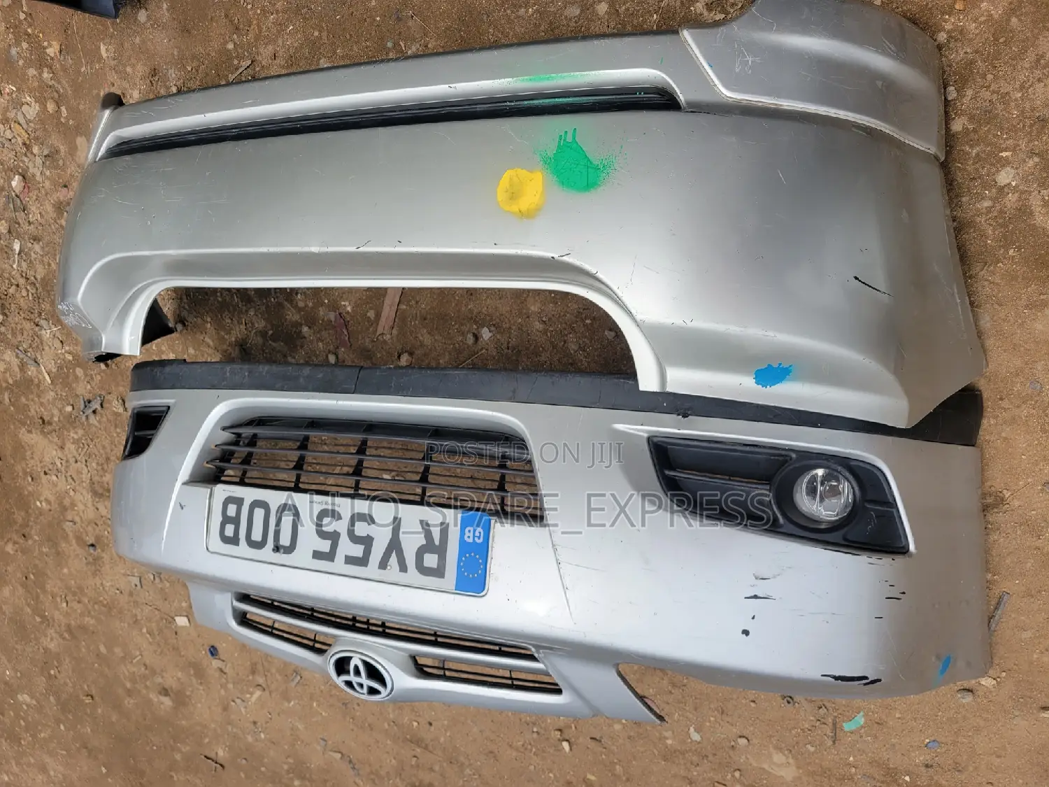 Corolla E Bumper Front and Back