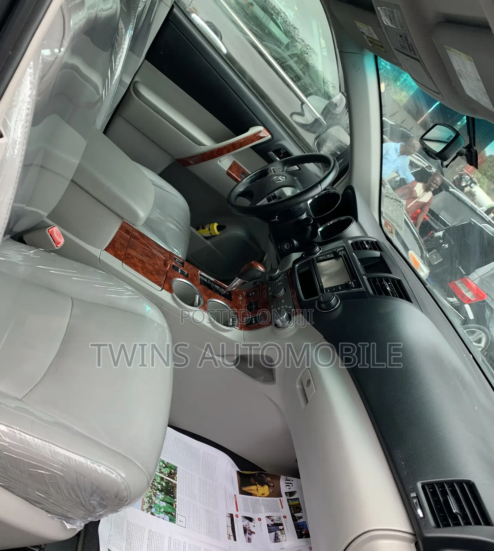 Toyota Highlander Limited 3.5l 4WD 2013 Gray