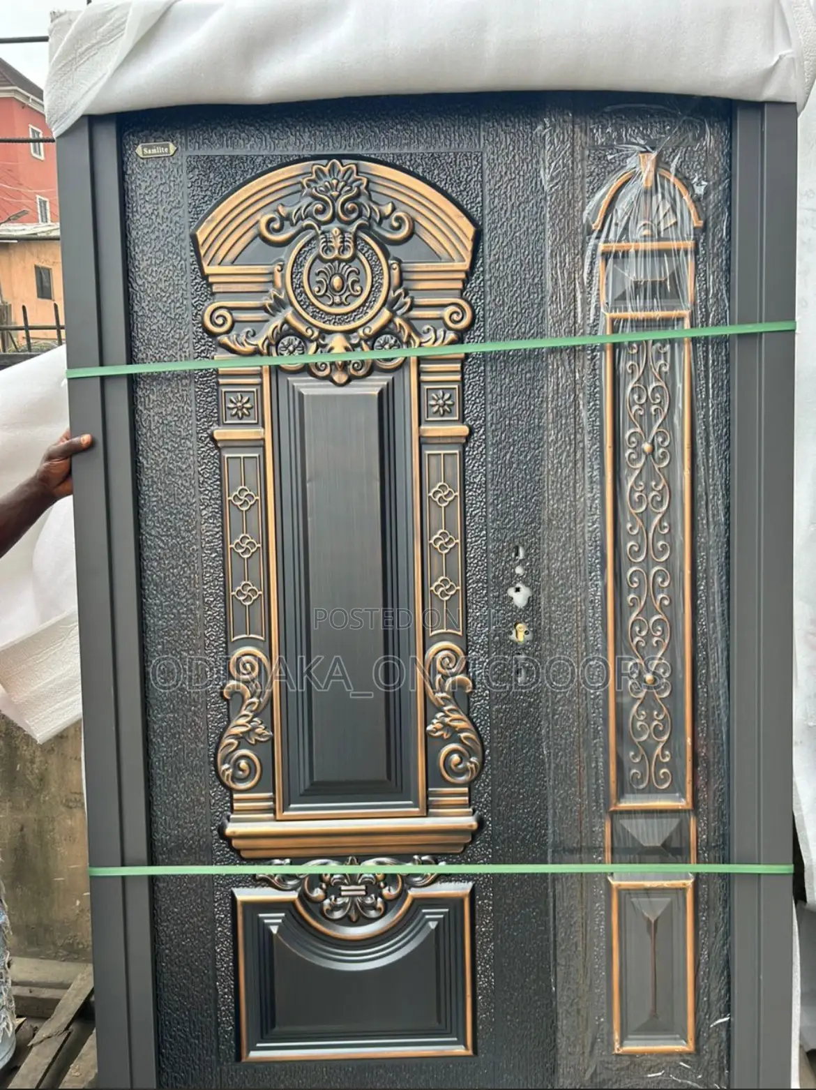 7ft by 4ft Copper Cast (Royal Gold Design)Tank