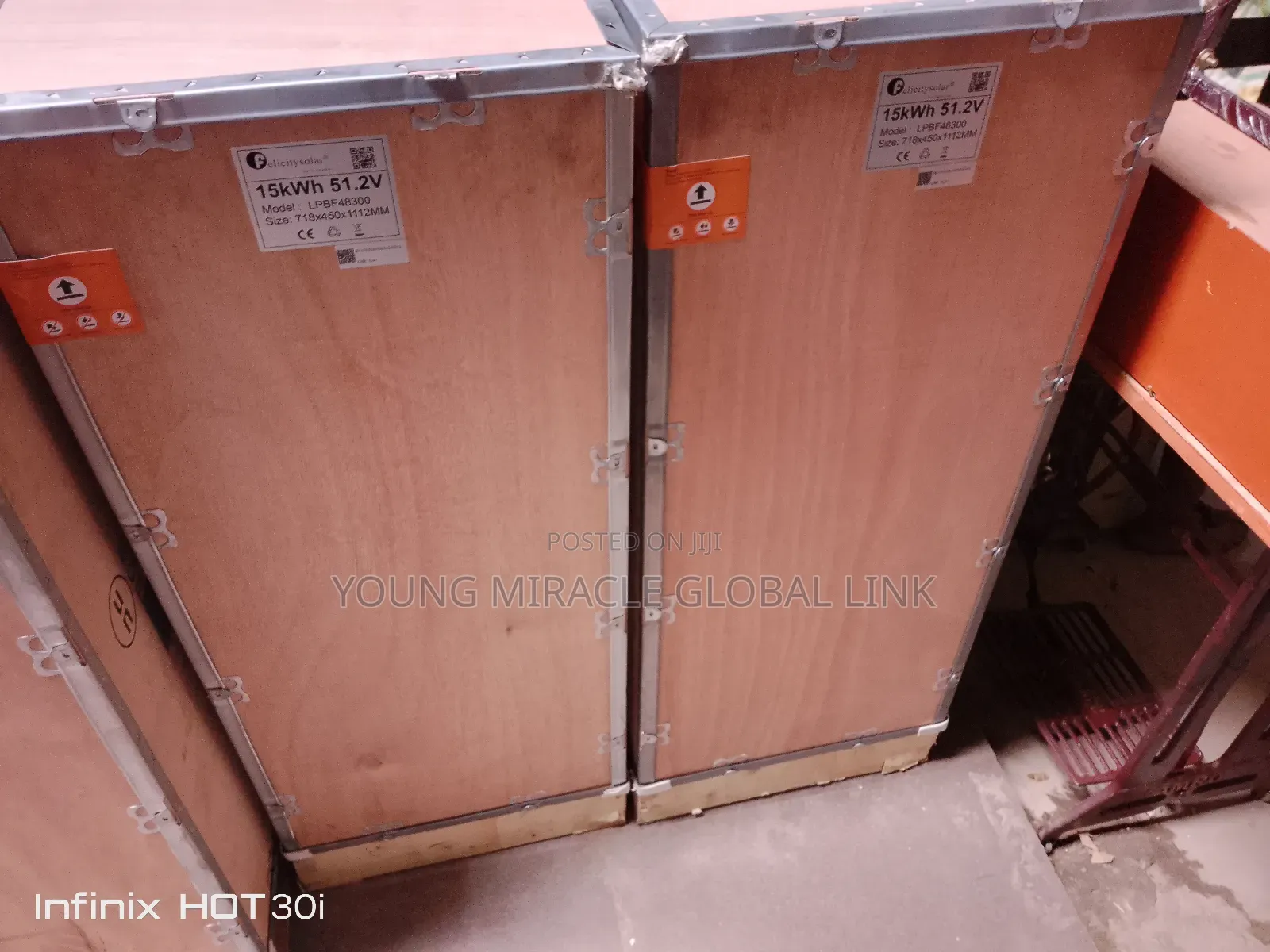 15kwh 51.2v Original Felicity Ion Lithium Battery