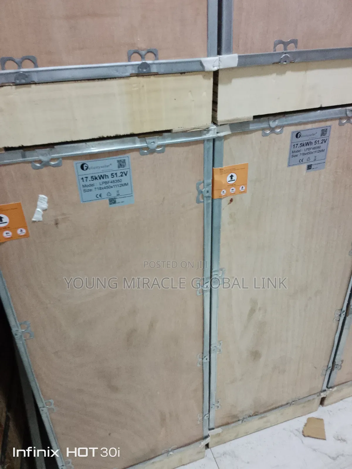 17.5kwh 51.2v Felicity Ion Lithium Battery 