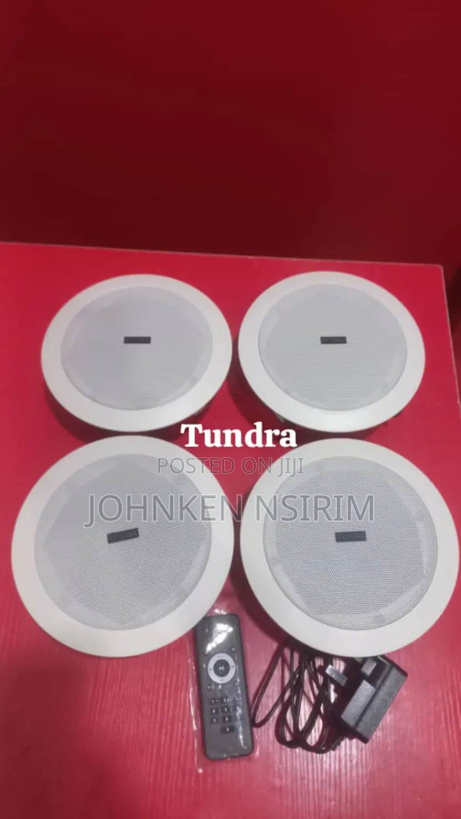 Tundra 4 in 1bluetooth Celine Speakers Wit Remote Control