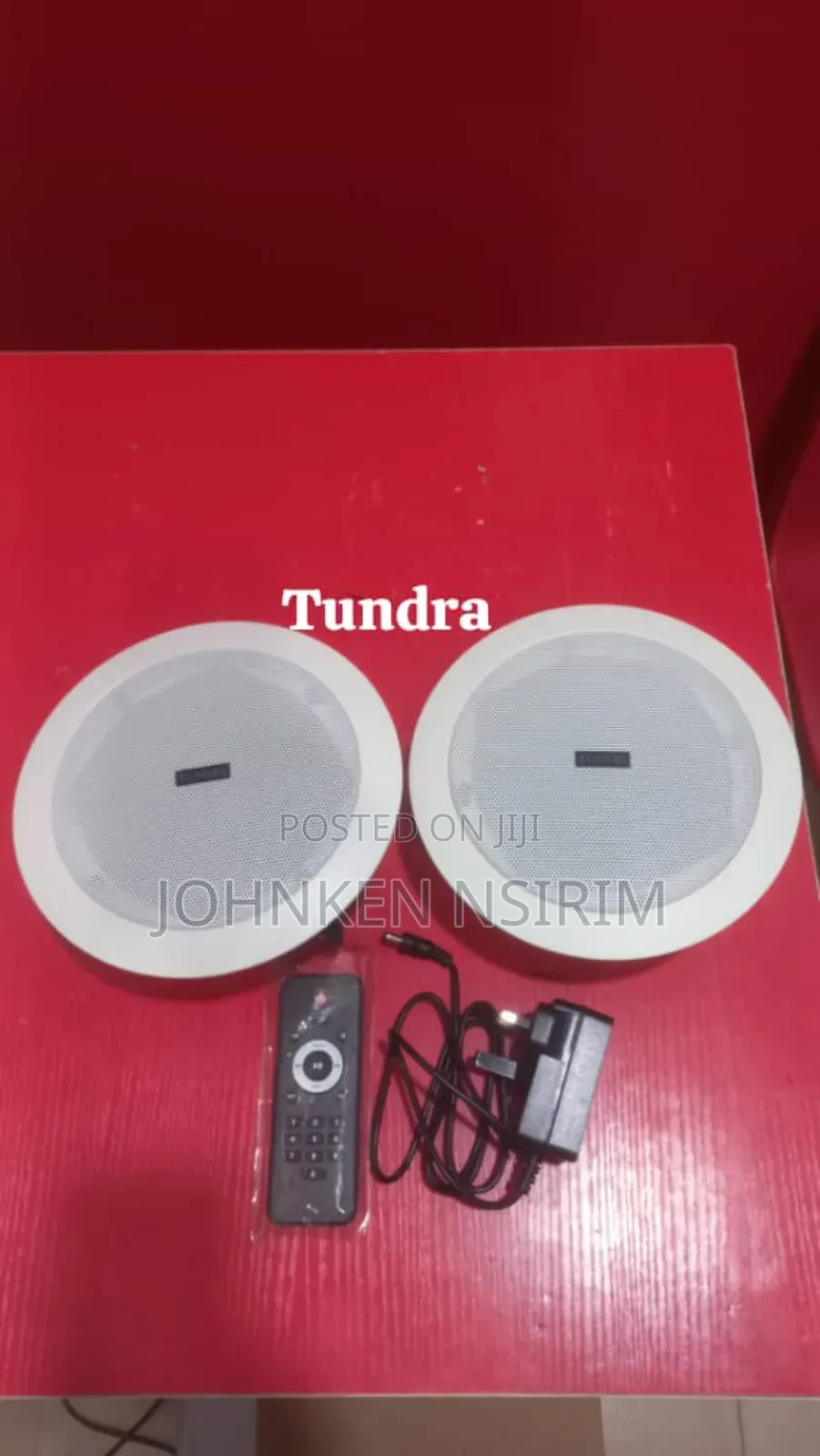 Tundra 2in1 Bluetooth Celine Speakers Wit Remote