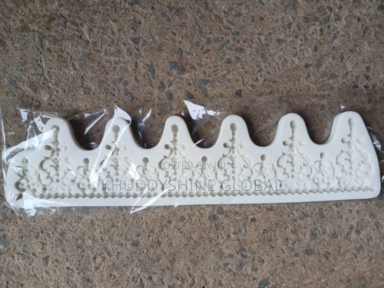 Large Crown Mould Silicone Royal Princess Fondant Icing Cake