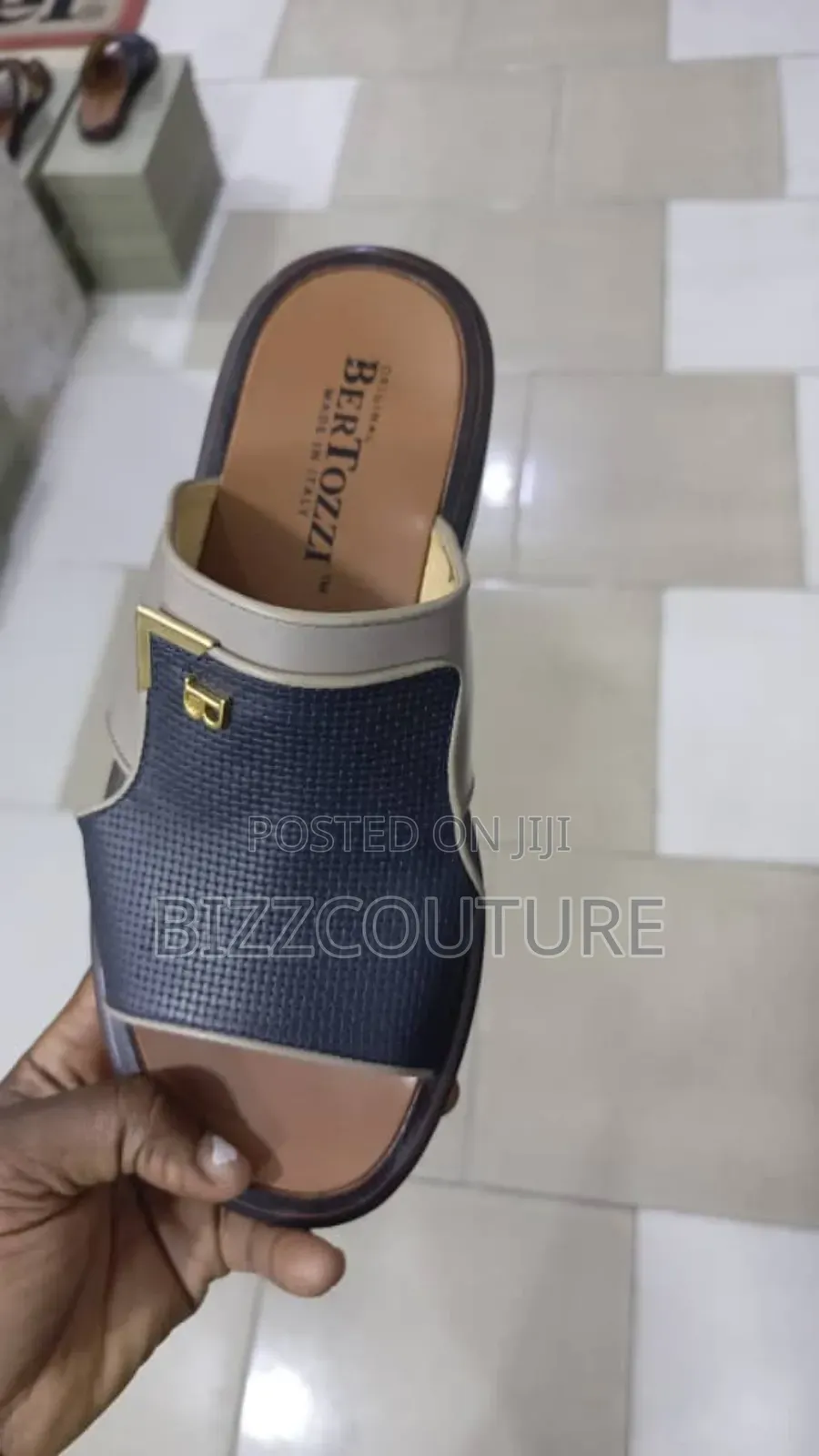 Original Italian BERTOZZI Slippers Available in Store