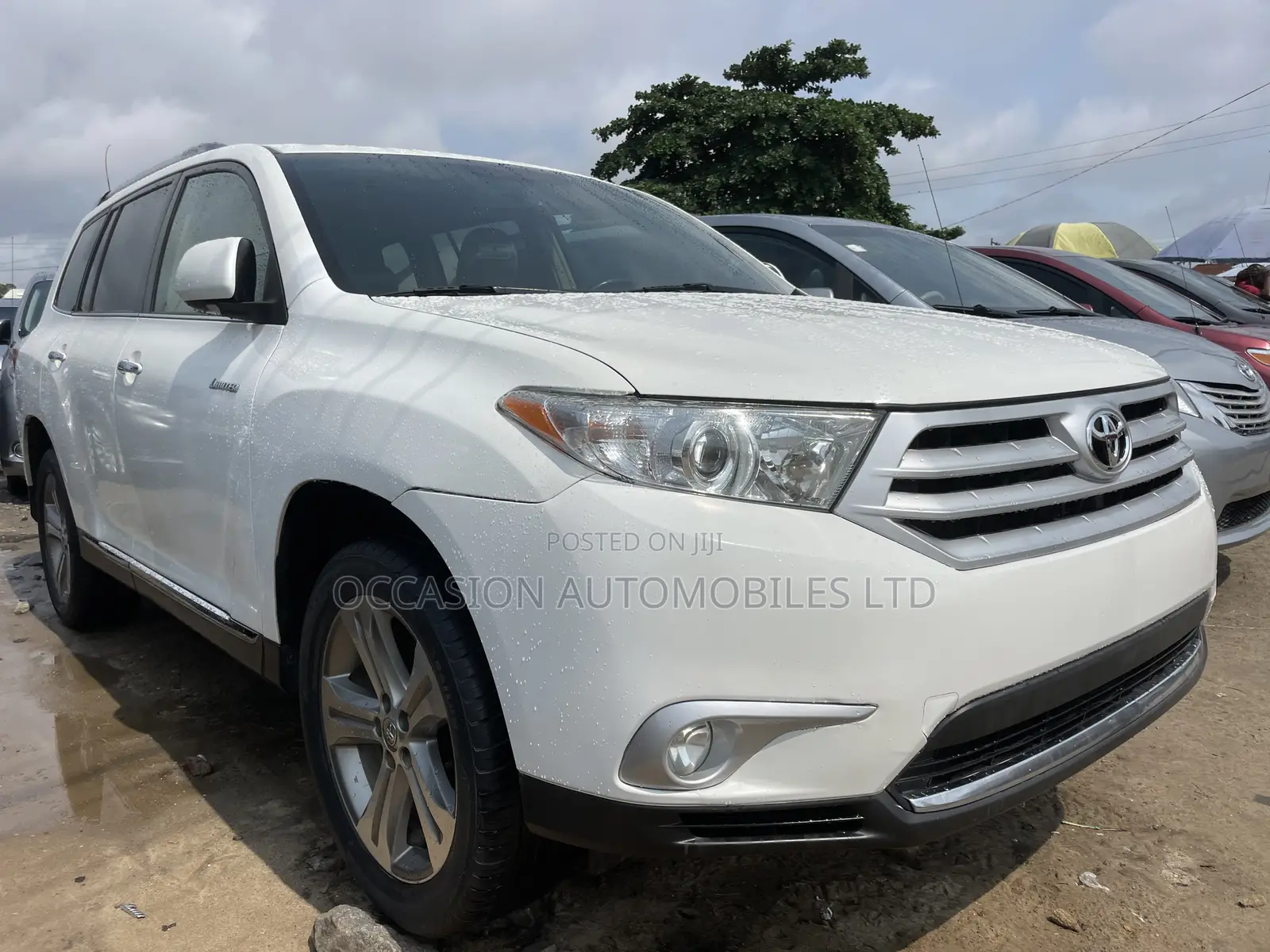 Toyota Highlander Limited 2012 White