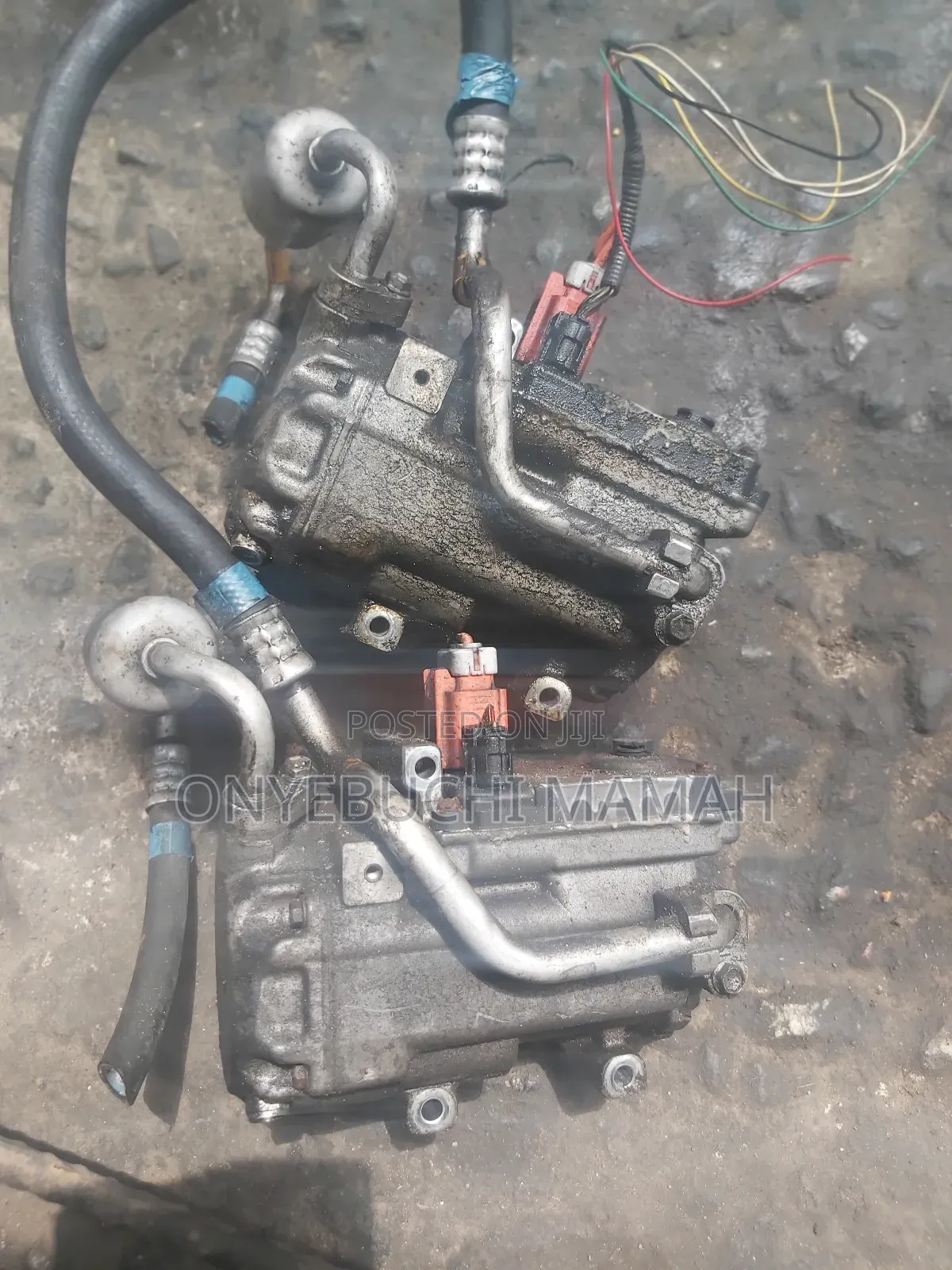 AC Compressor, Condenser and Evaporator
