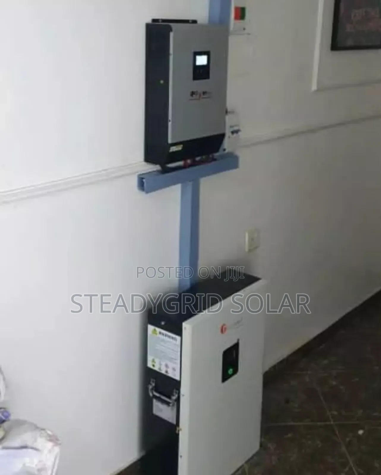 Effective 5kva/48v/10kwh I-Power Hybrid Solar Inverter Setup