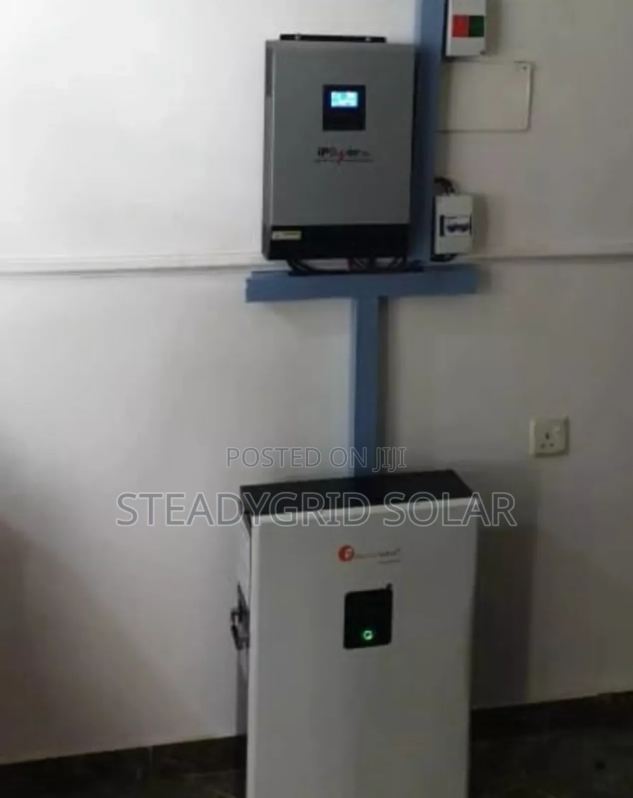 Effective 5kva/48v/10kwh I-Power Hybrid Solar Inverter Setup
