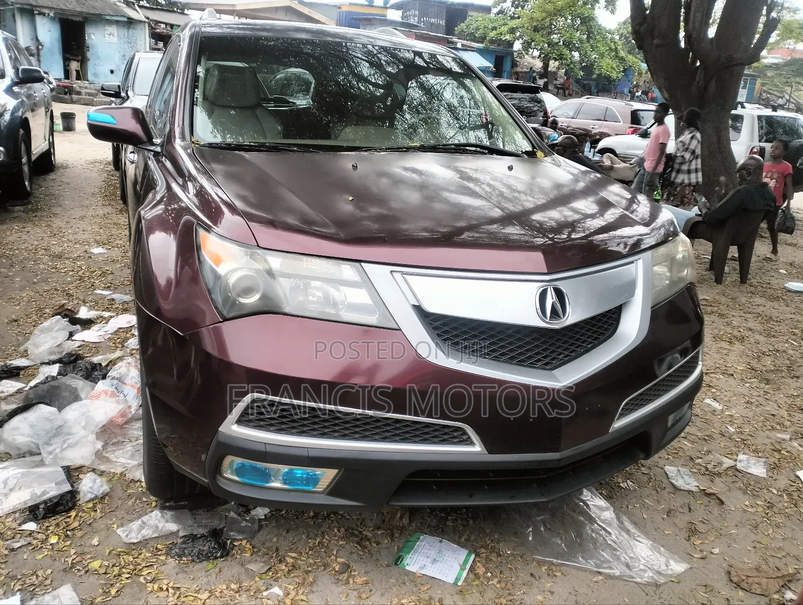 Acura MDX 2012 Red