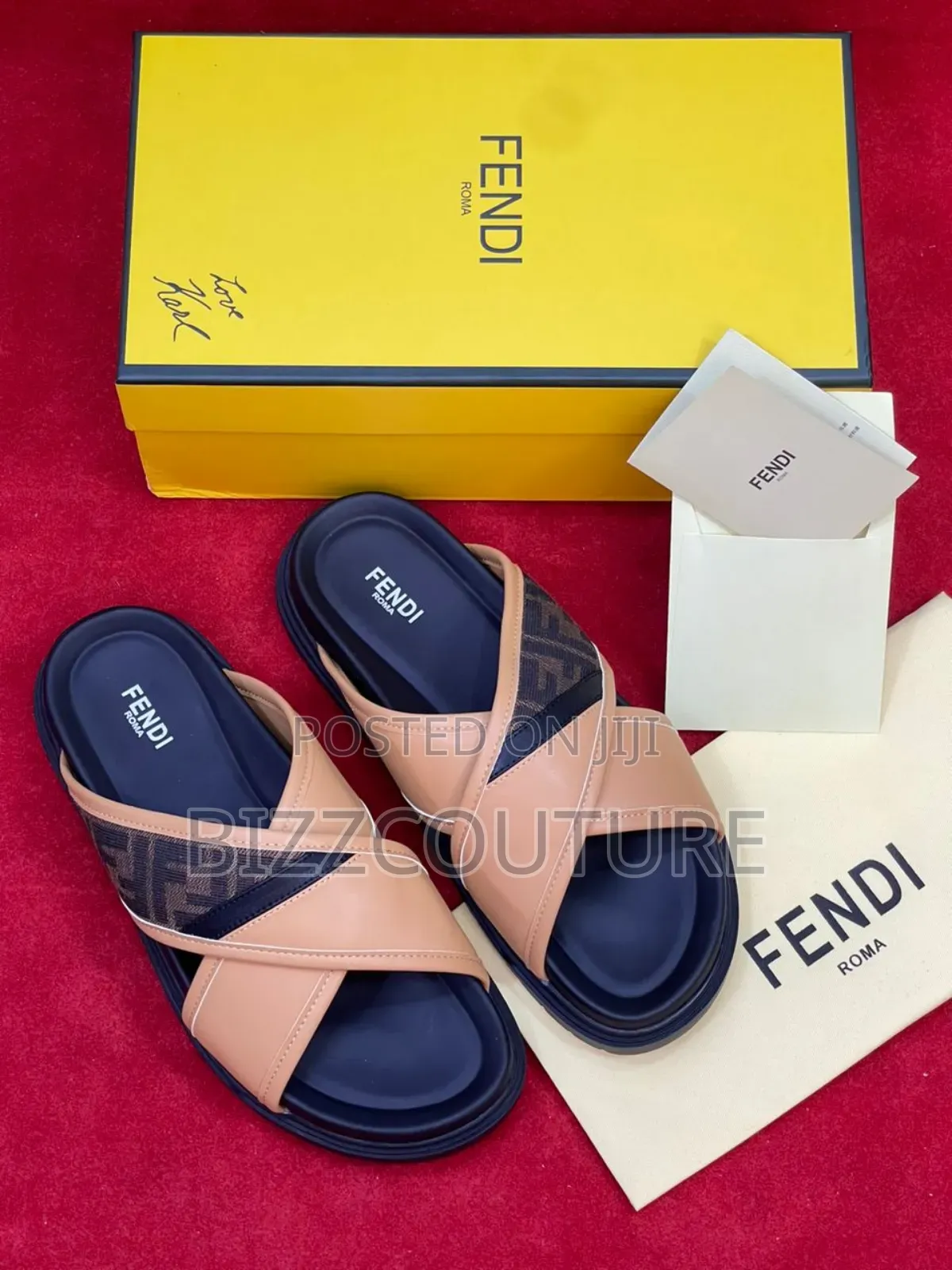 Original Fendi Slippers Available in Store