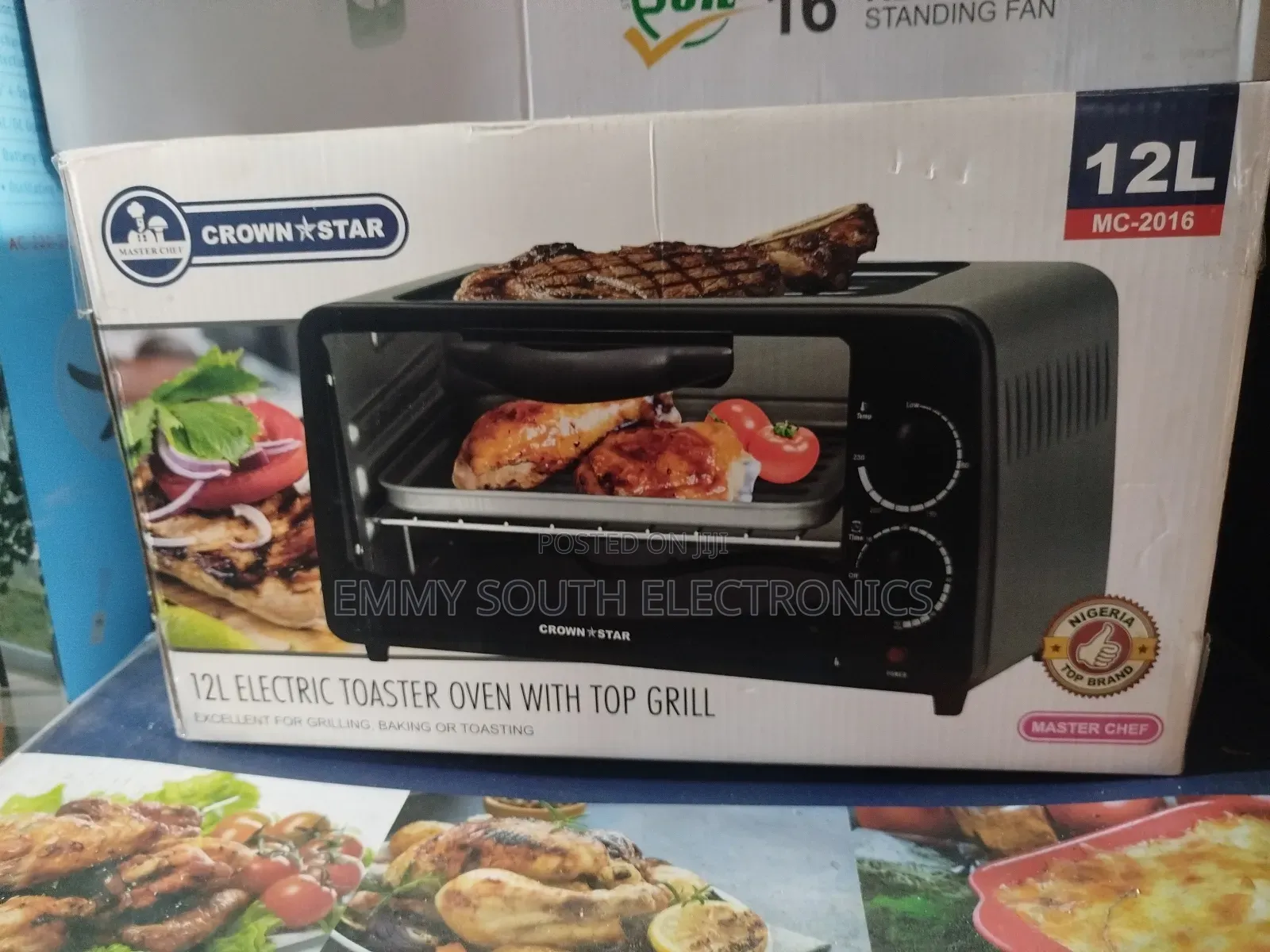 Crown Star Electric Toaster Oven 12L