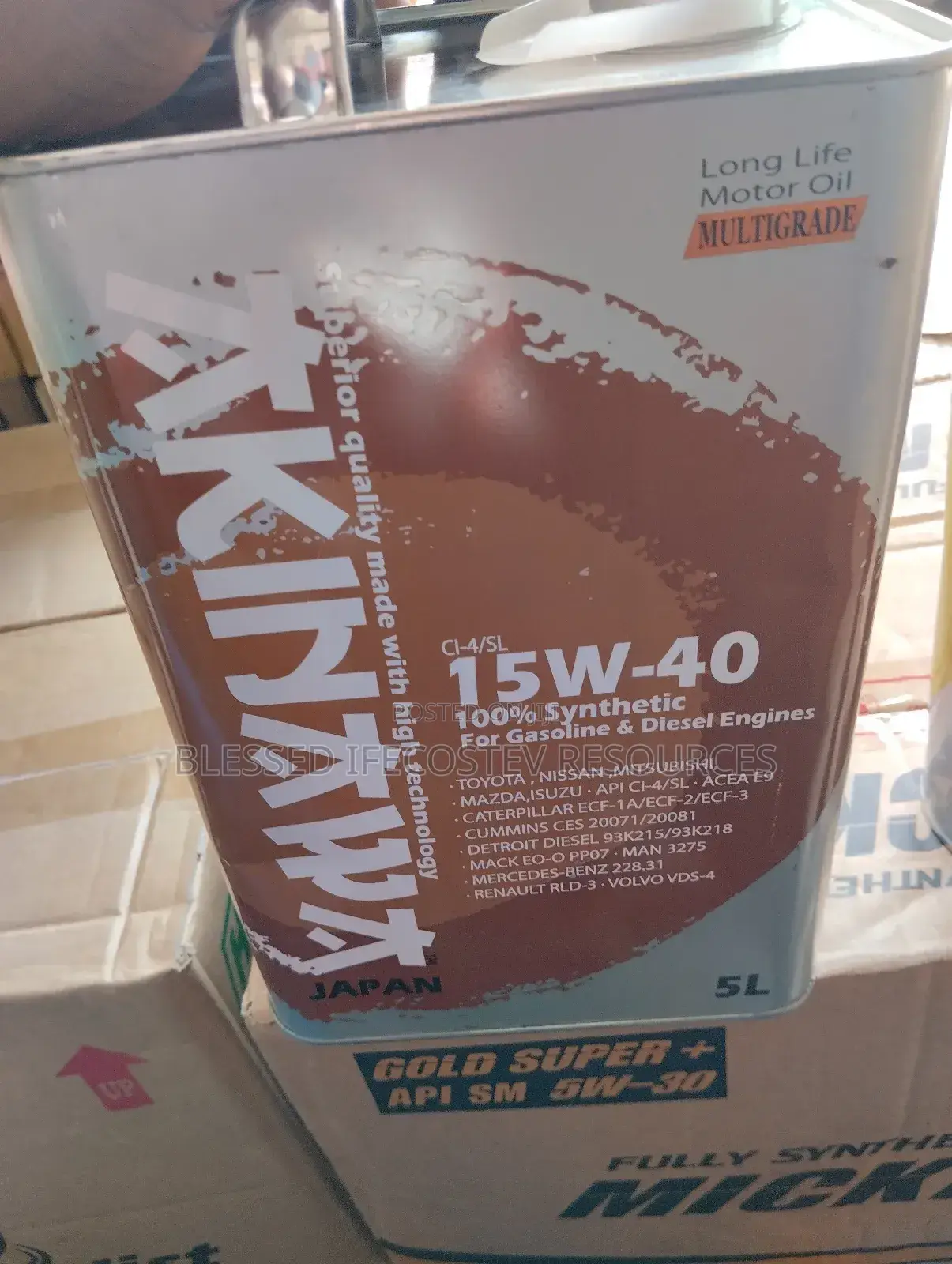 Akinawa 15w-40 Japanese Oil