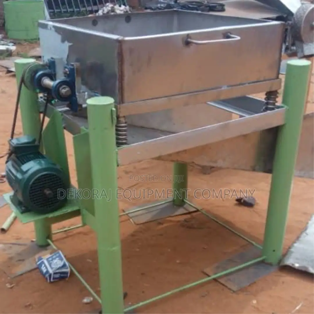 Compact Garri Seiver Machine for Home and Commercial Use