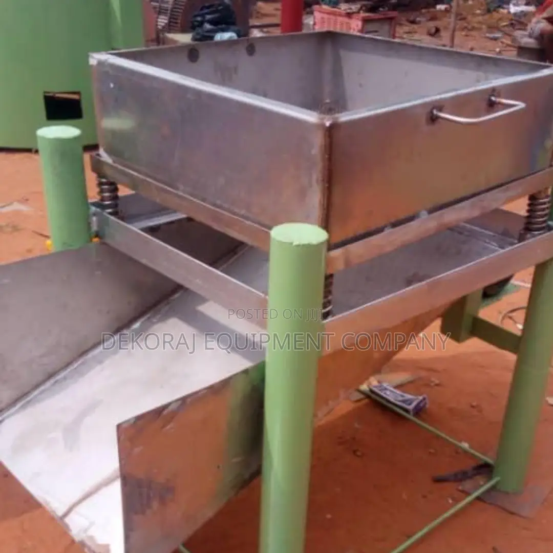 Garri Seiver Machine With Stainless Steel Construction