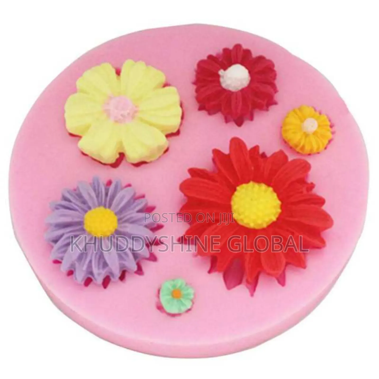 3D Flower Fondant Cake DIY Mold Silicone Mould Sugarcraft