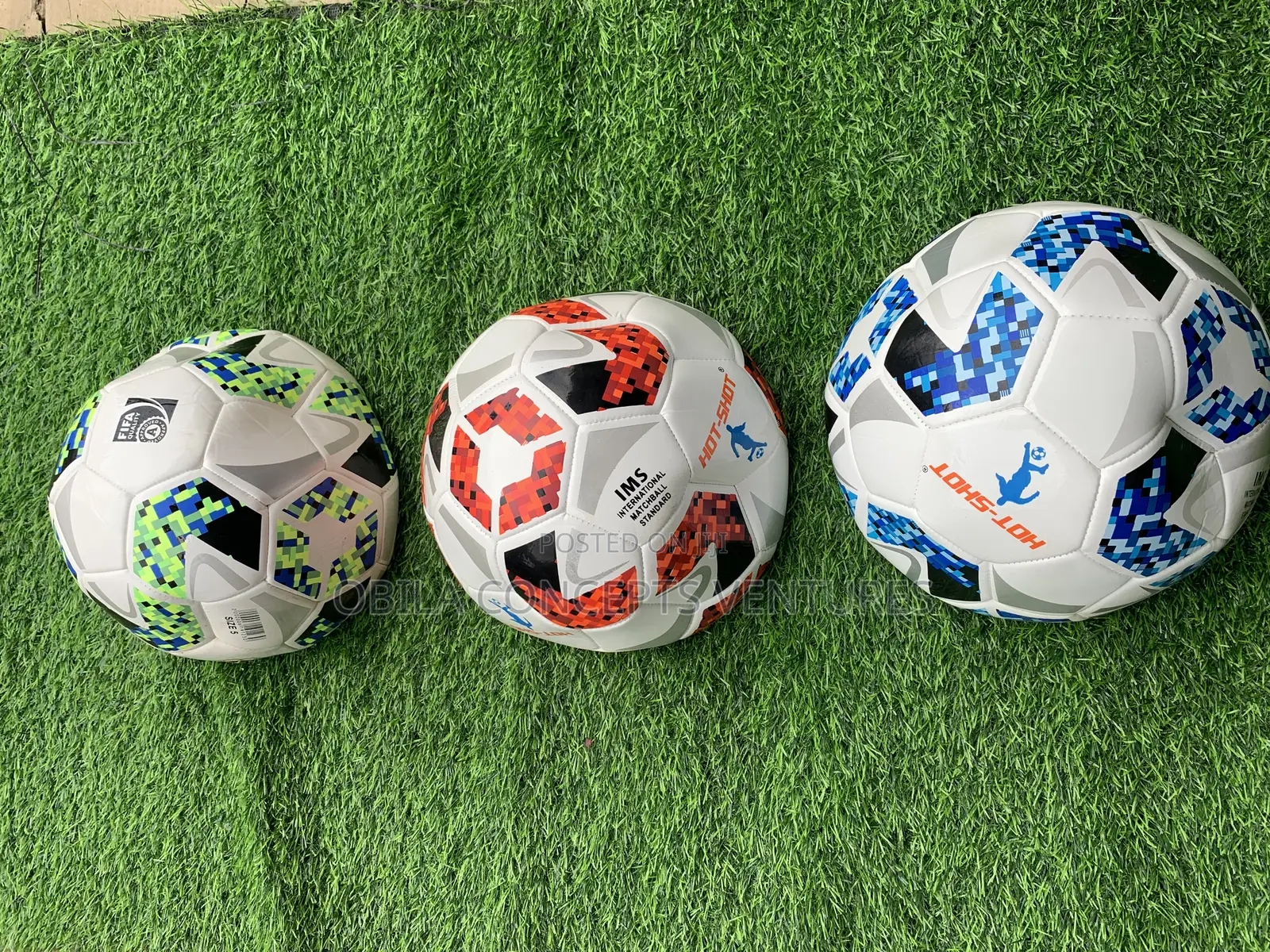 Pure Leather Hotshot Size 5 Soccer