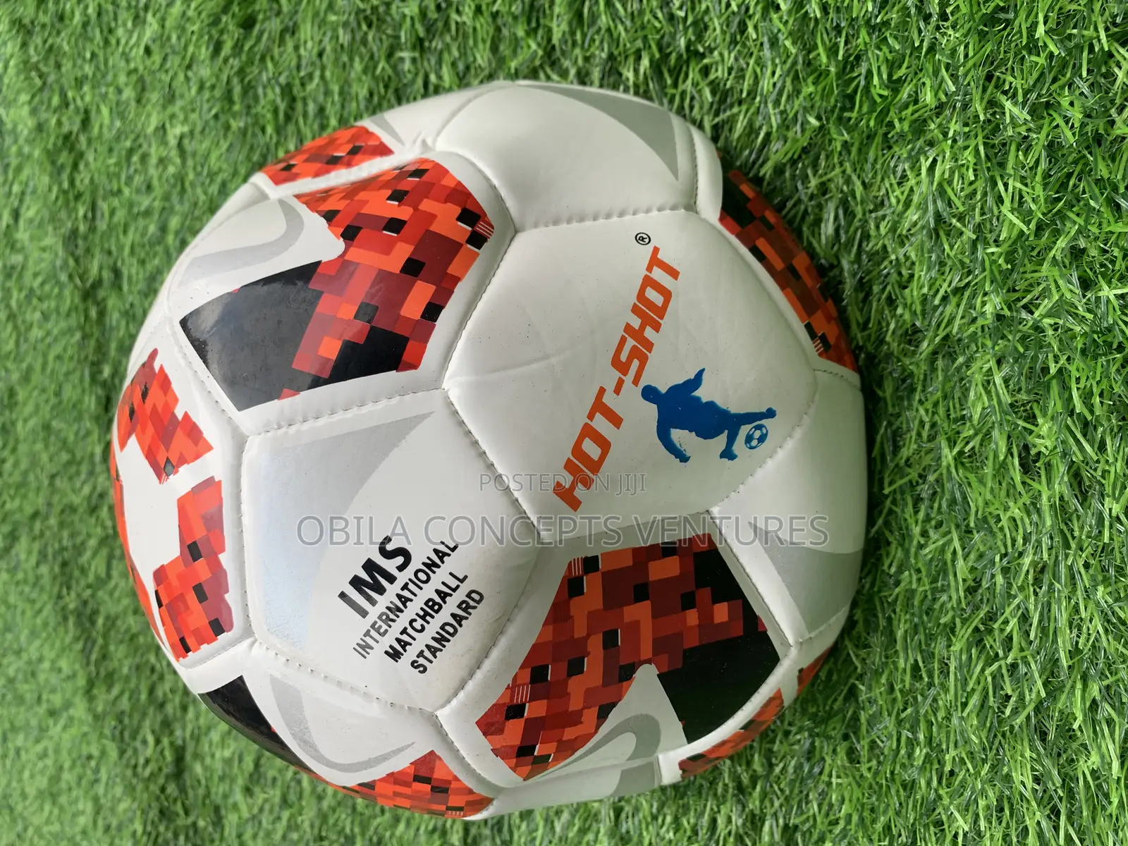 Pure Leather Hotshot Size 5 Soccer