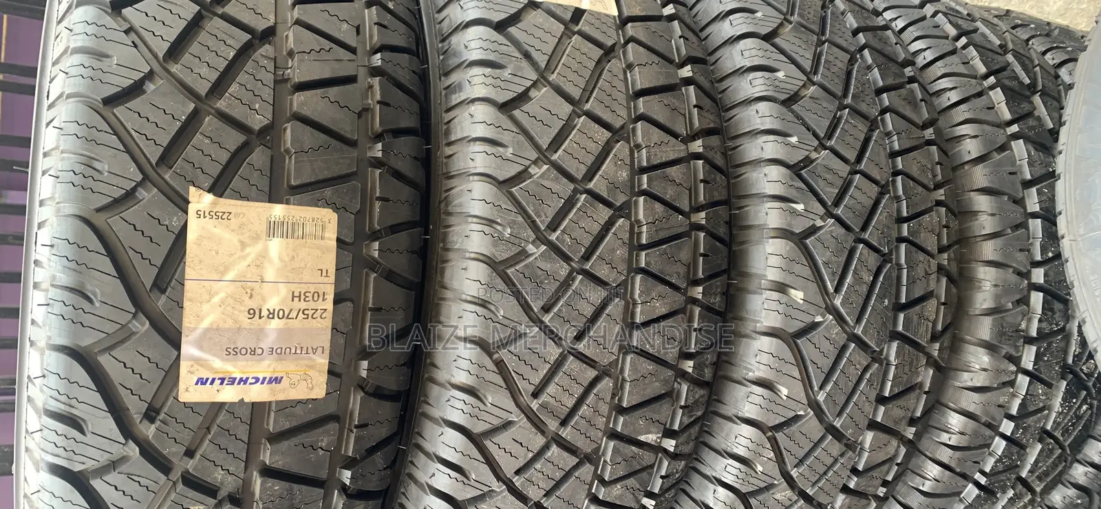 225/70r16 Michelin Tyre